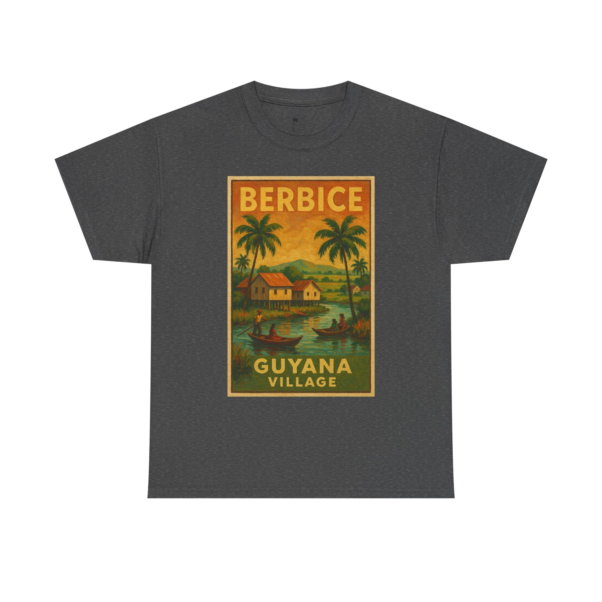 Guyana - Berbice Vintage Poster T-Shirt