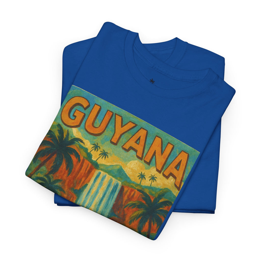 Guyana - Kaieteur Falls Vintage Travel T-Shirt