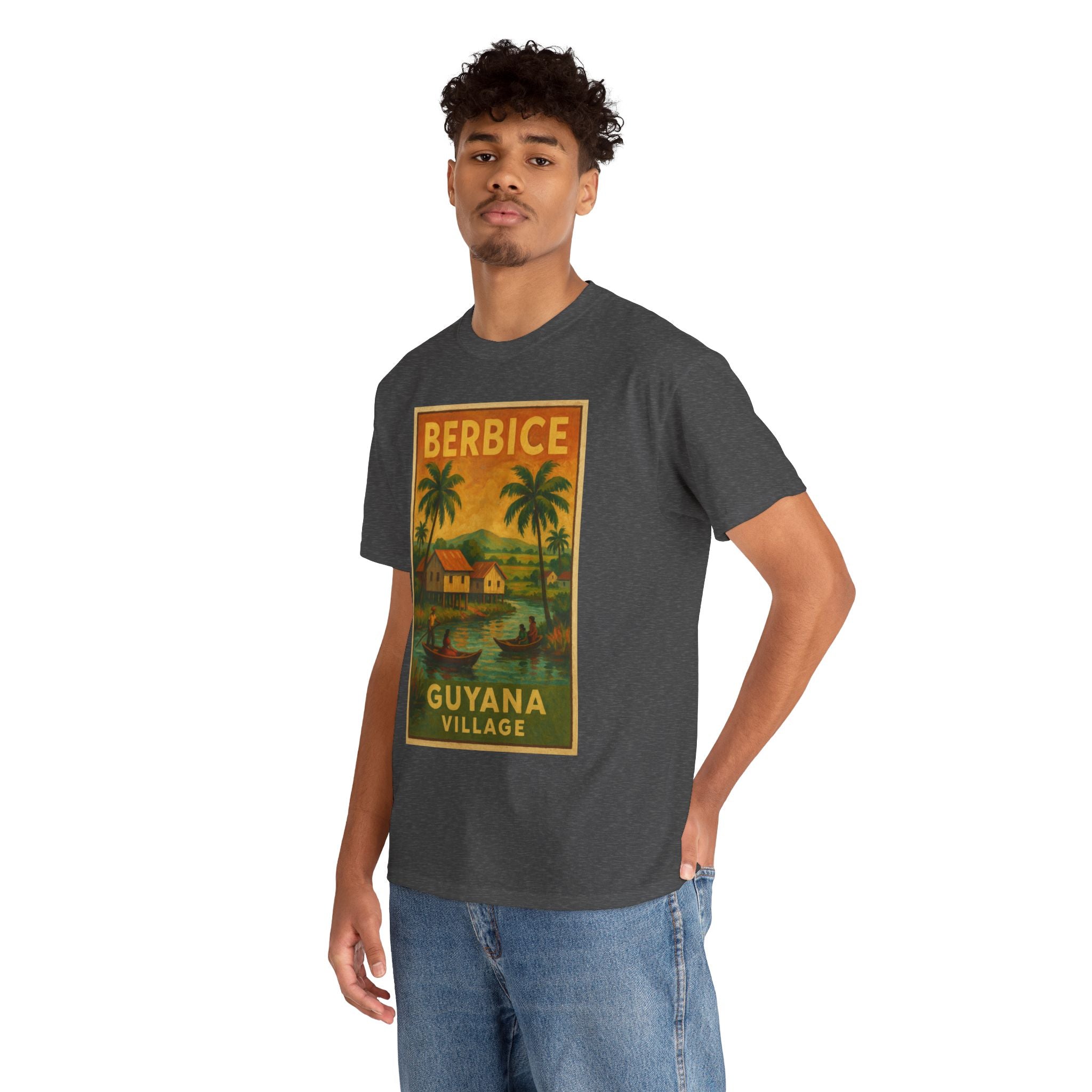 Guyana - Berbice Vintage Poster T-Shirt