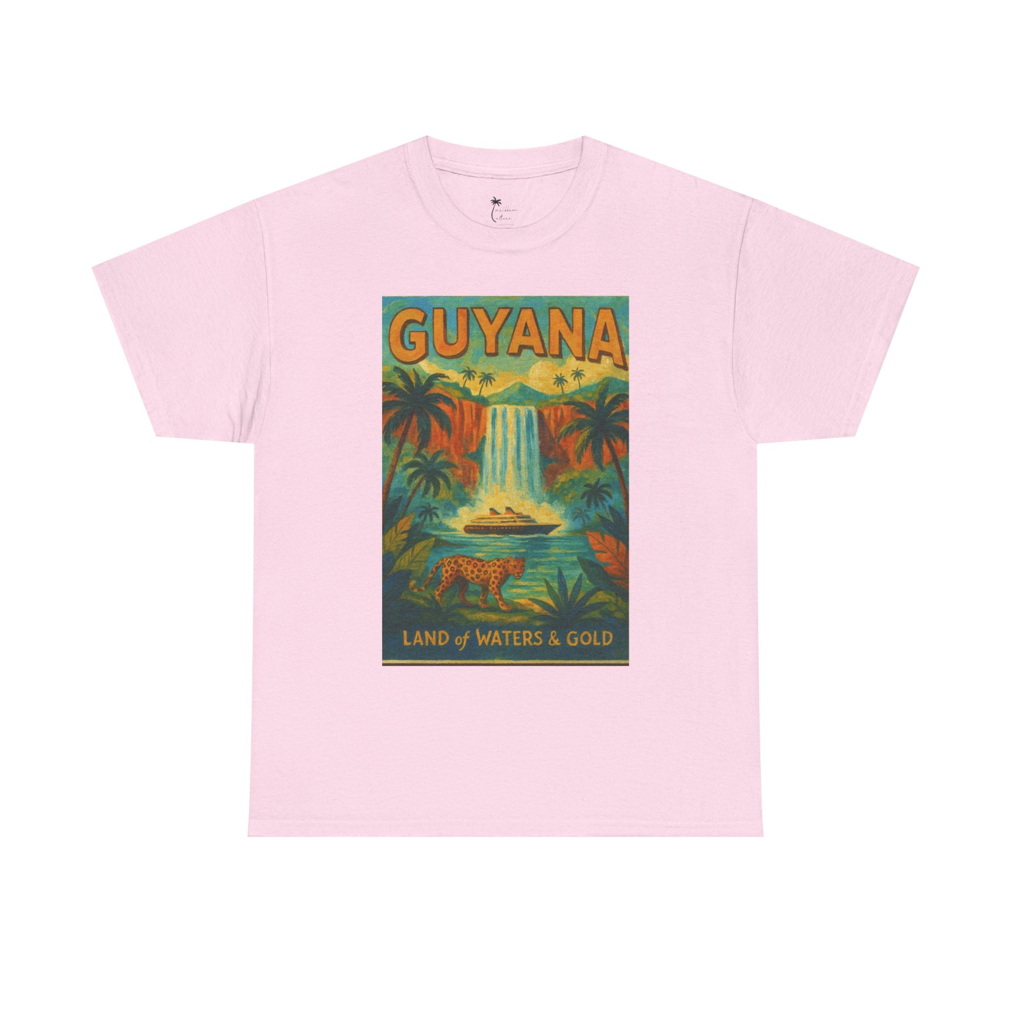Guyana - Kaieteur Falls Vintage Travel T-Shirt