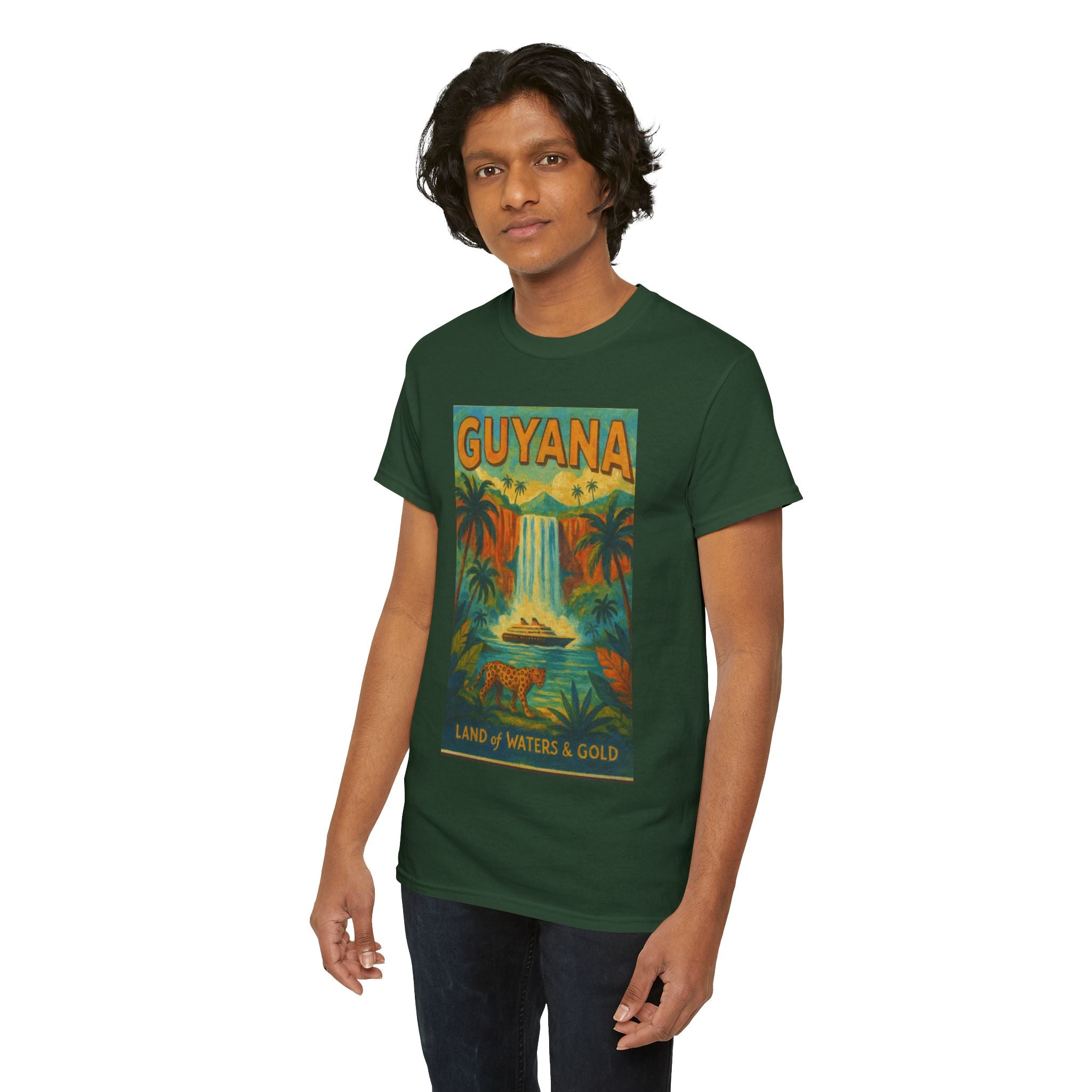 Guyana - Kaieteur Falls Vintage Travel T-Shirt