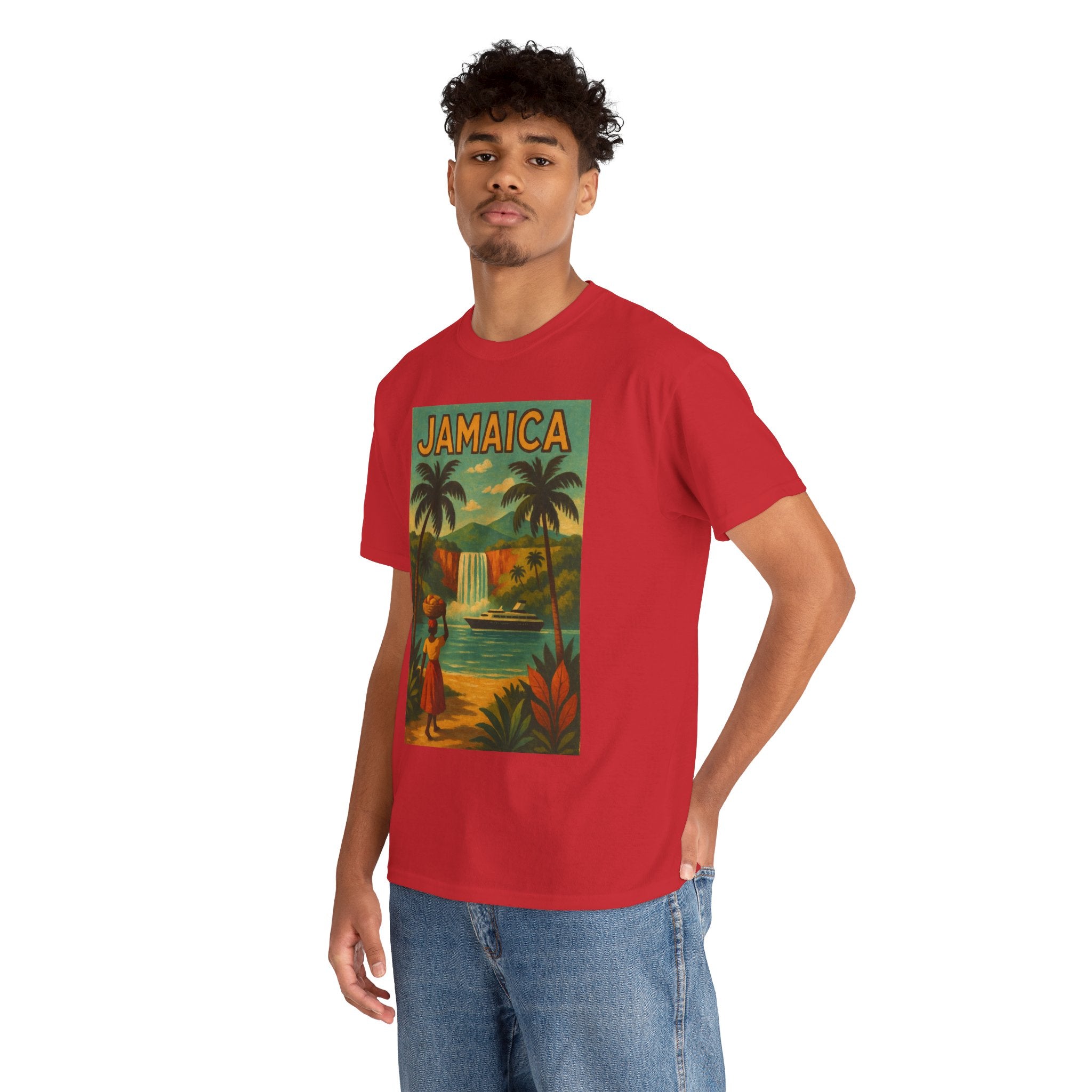 Jamaica - Waterfall Vintage T-Shirt