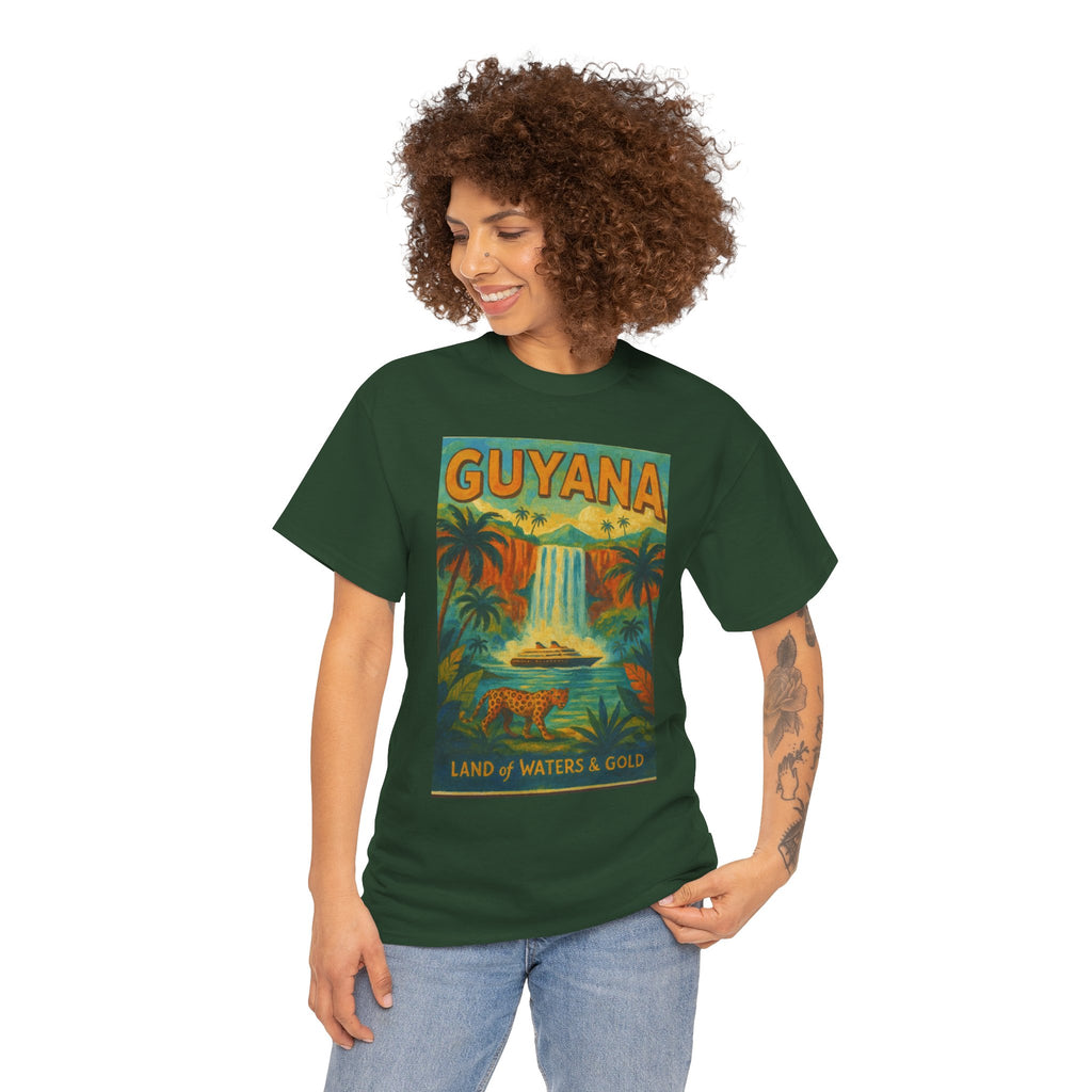 Guyana - Kaieteur Falls Vintage Travel T-Shirt
