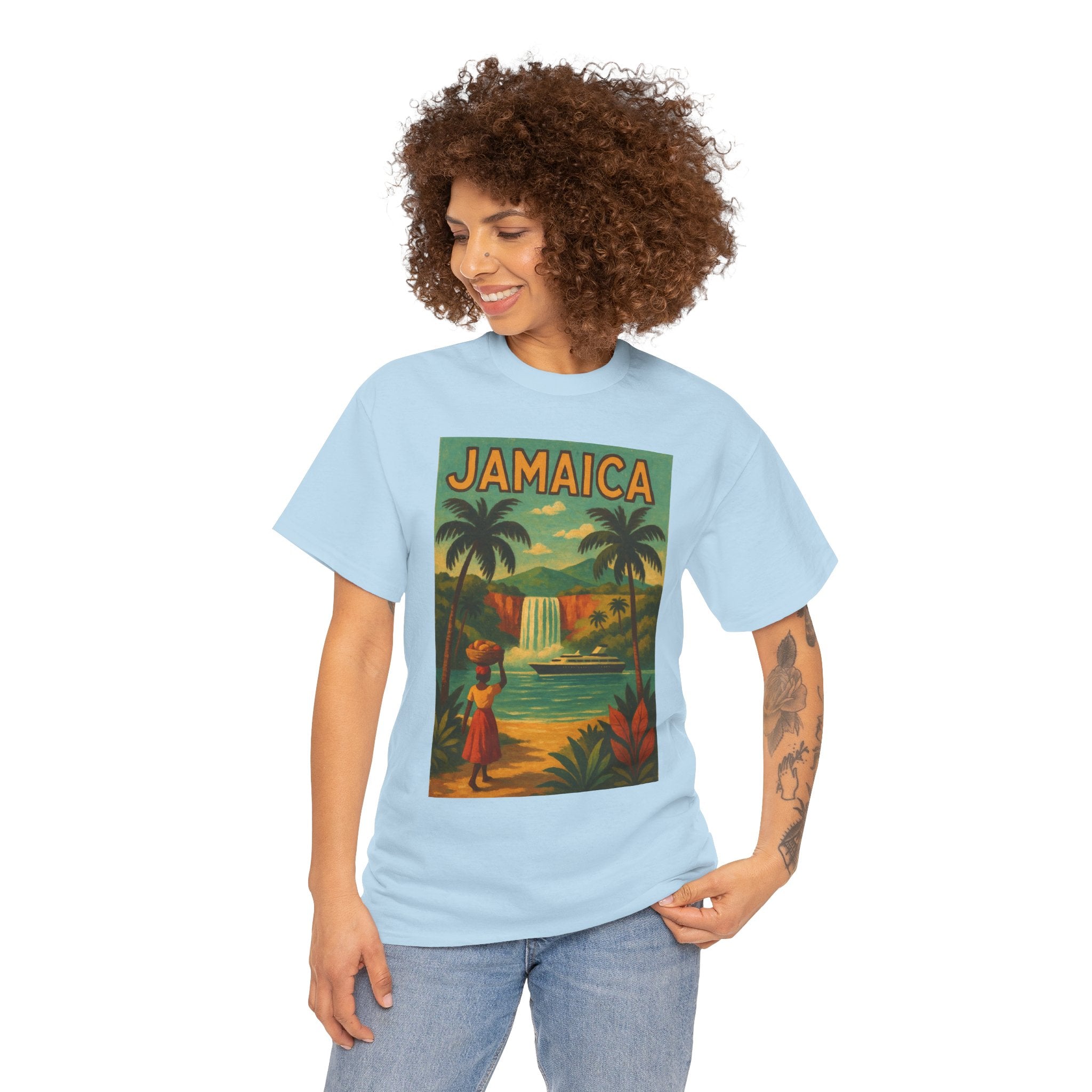 Jamaica - Waterfall Vintage T-Shirt