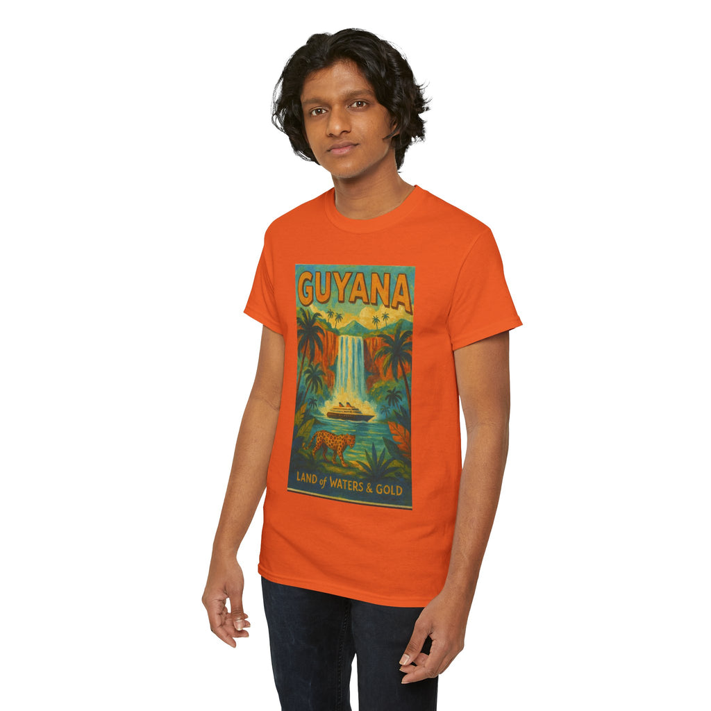 Guyana - Kaieteur Falls Vintage Travel T-Shirt