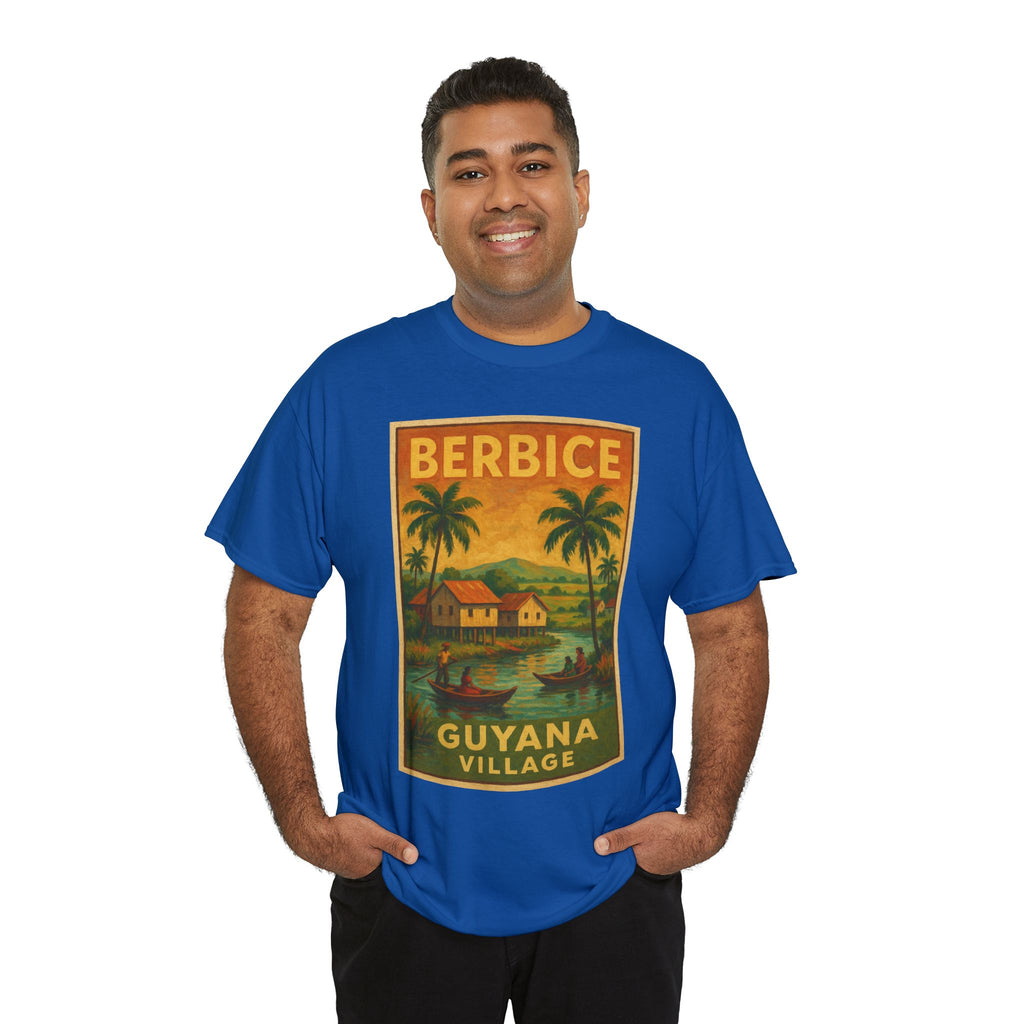 Guyana - Berbice Vintage Poster T-Shirt