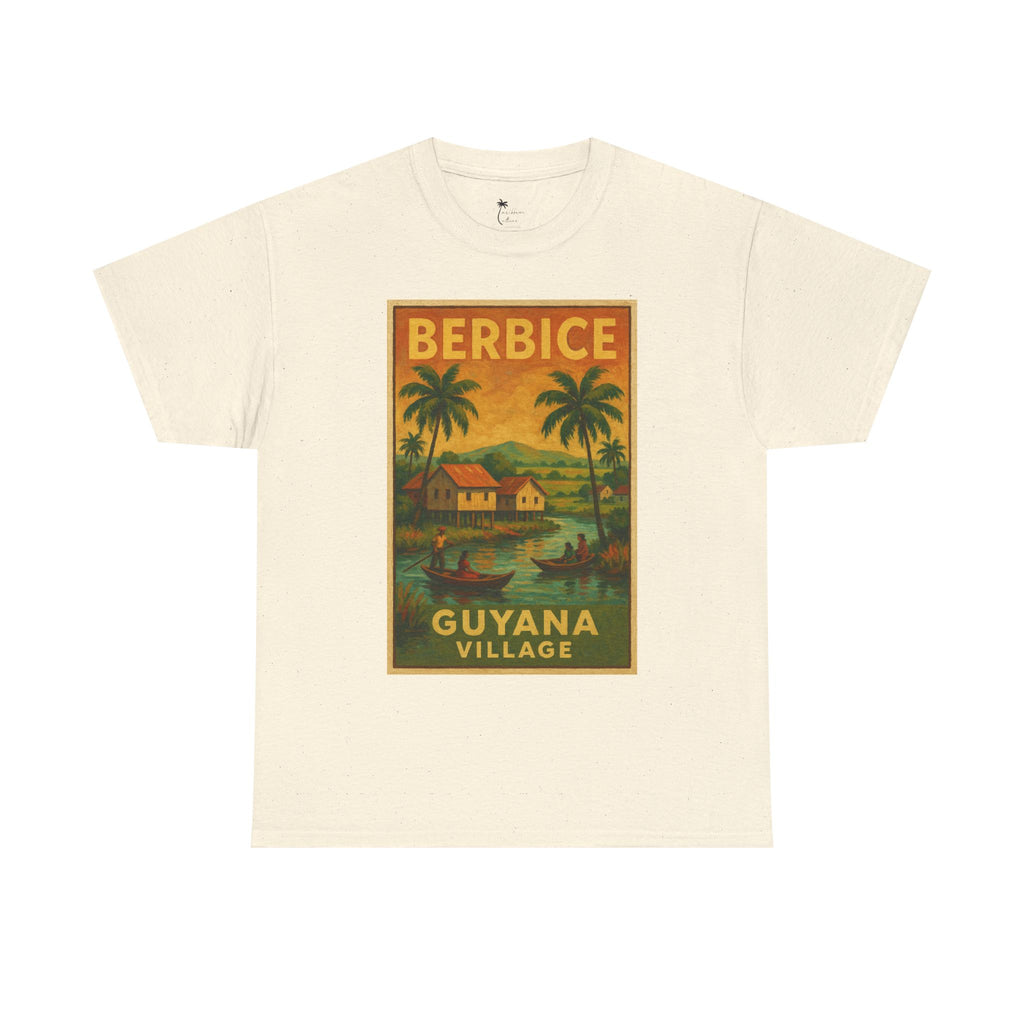 Guyana - Berbice Vintage Poster T-Shirt