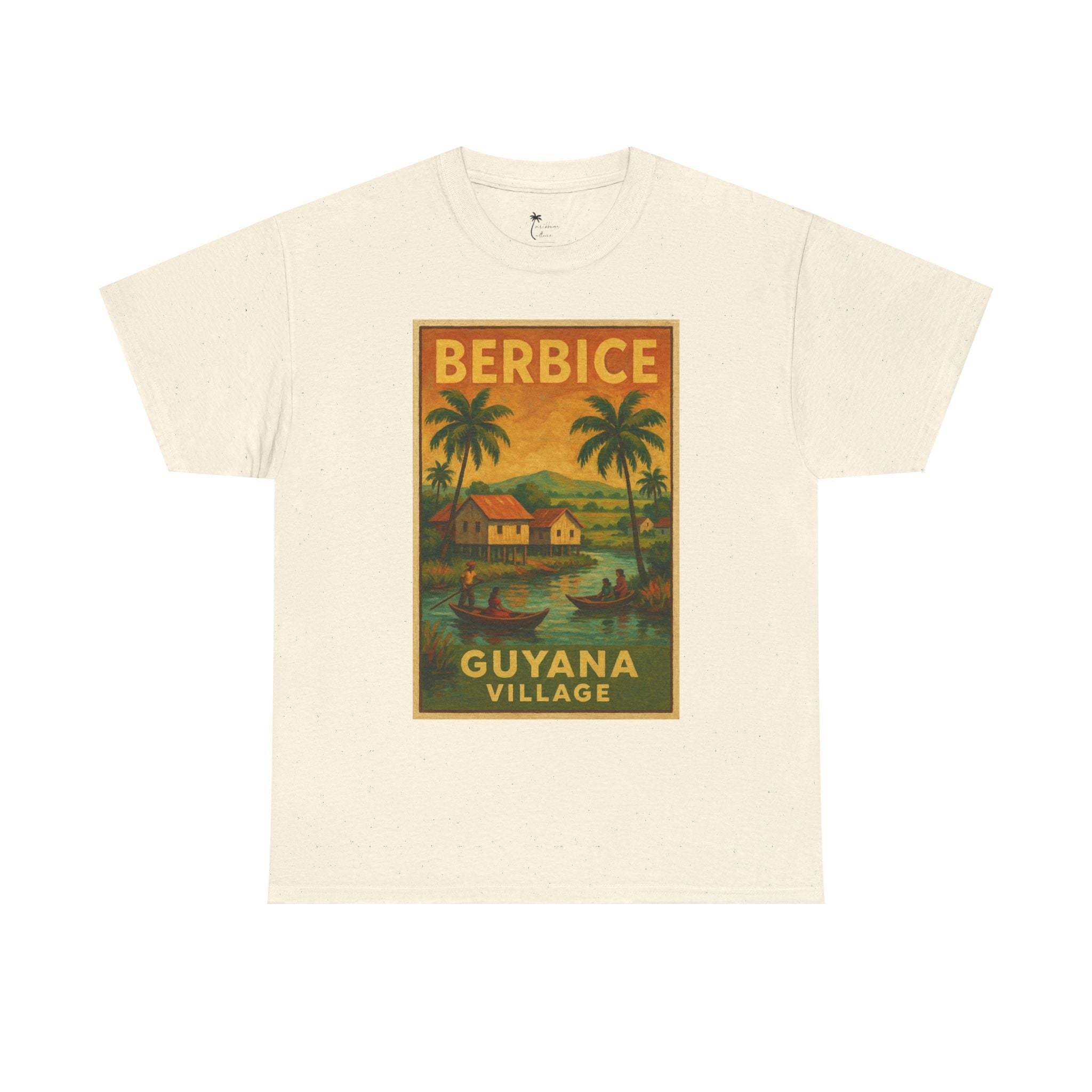Guyana - Berbice Vintage Poster T-Shirt