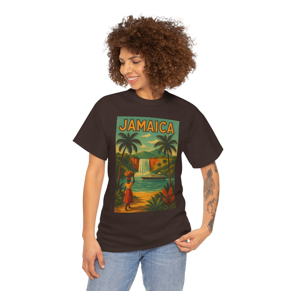 Jamaica - Waterfall Vintage T-Shirt