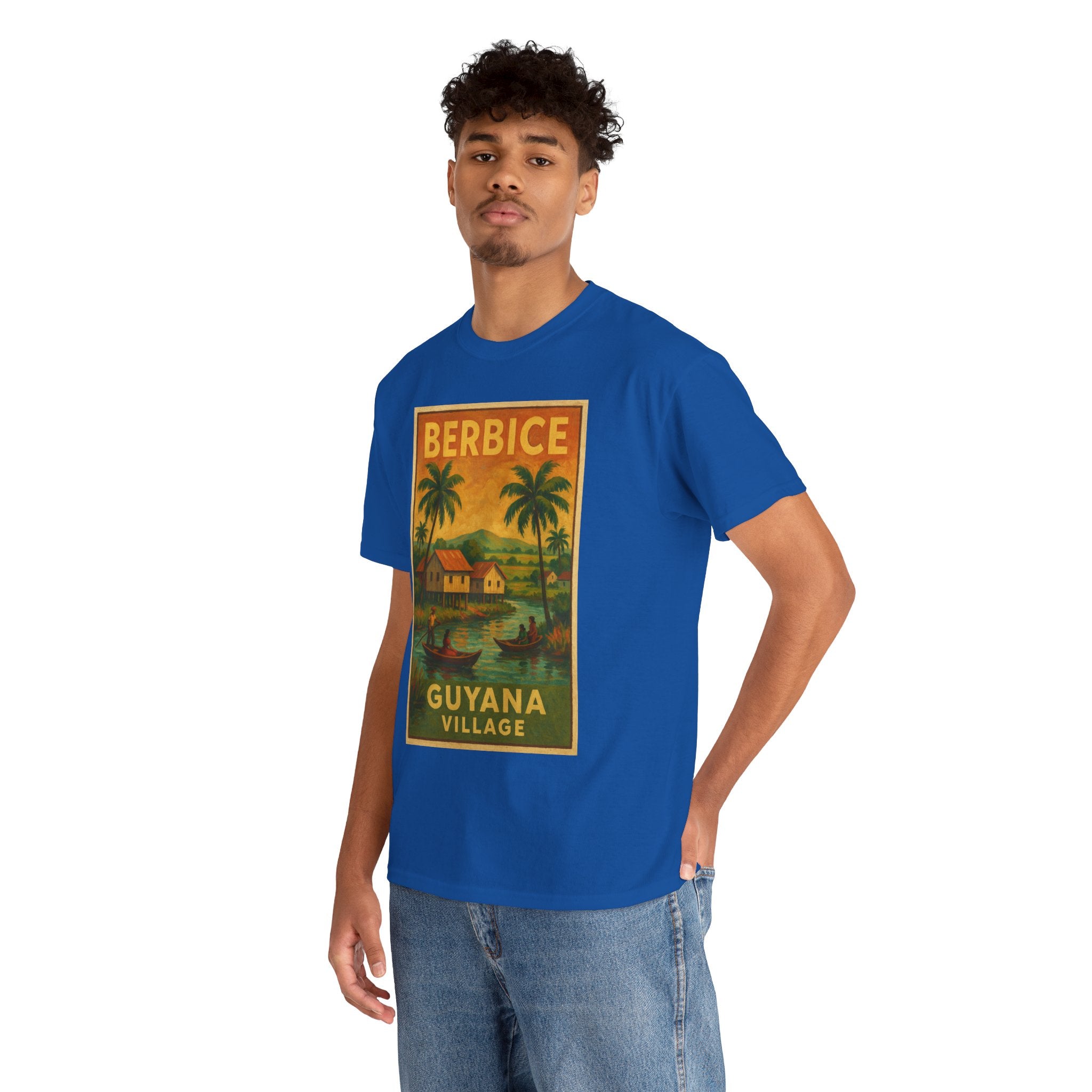 Guyana - Berbice Vintage Poster T-Shirt