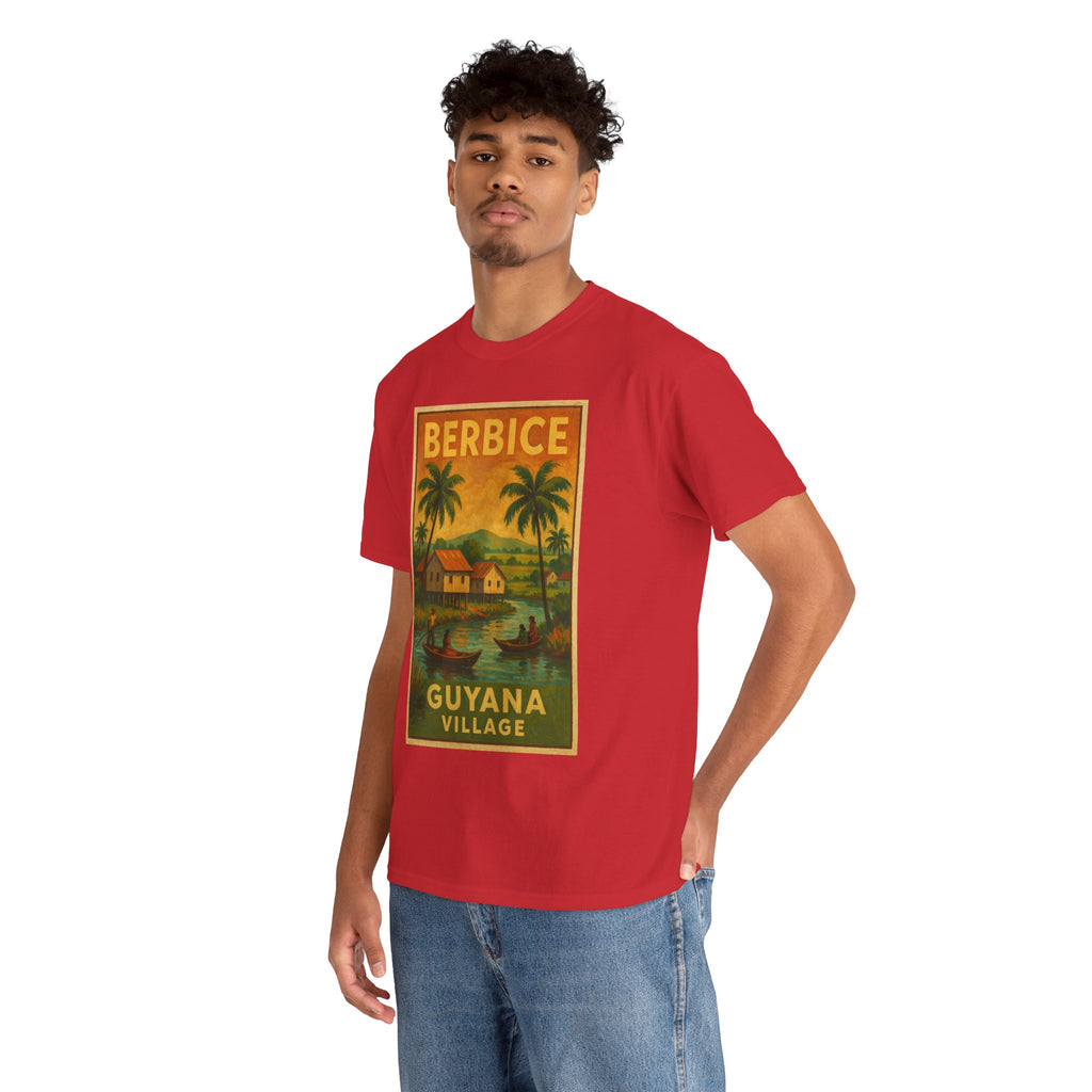 Guyana - Berbice Vintage Poster T-Shirt