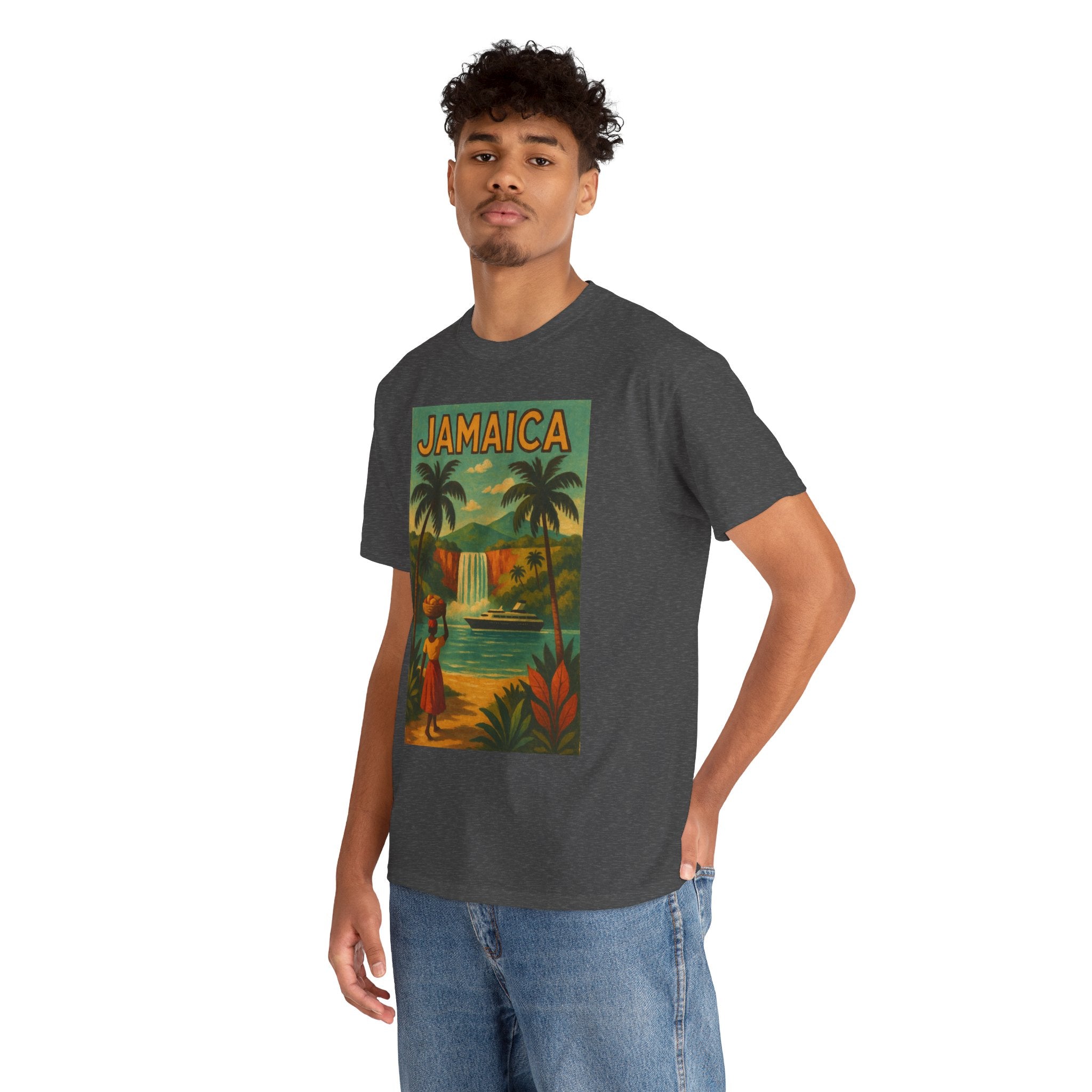 Jamaica - Waterfall Vintage T-Shirt