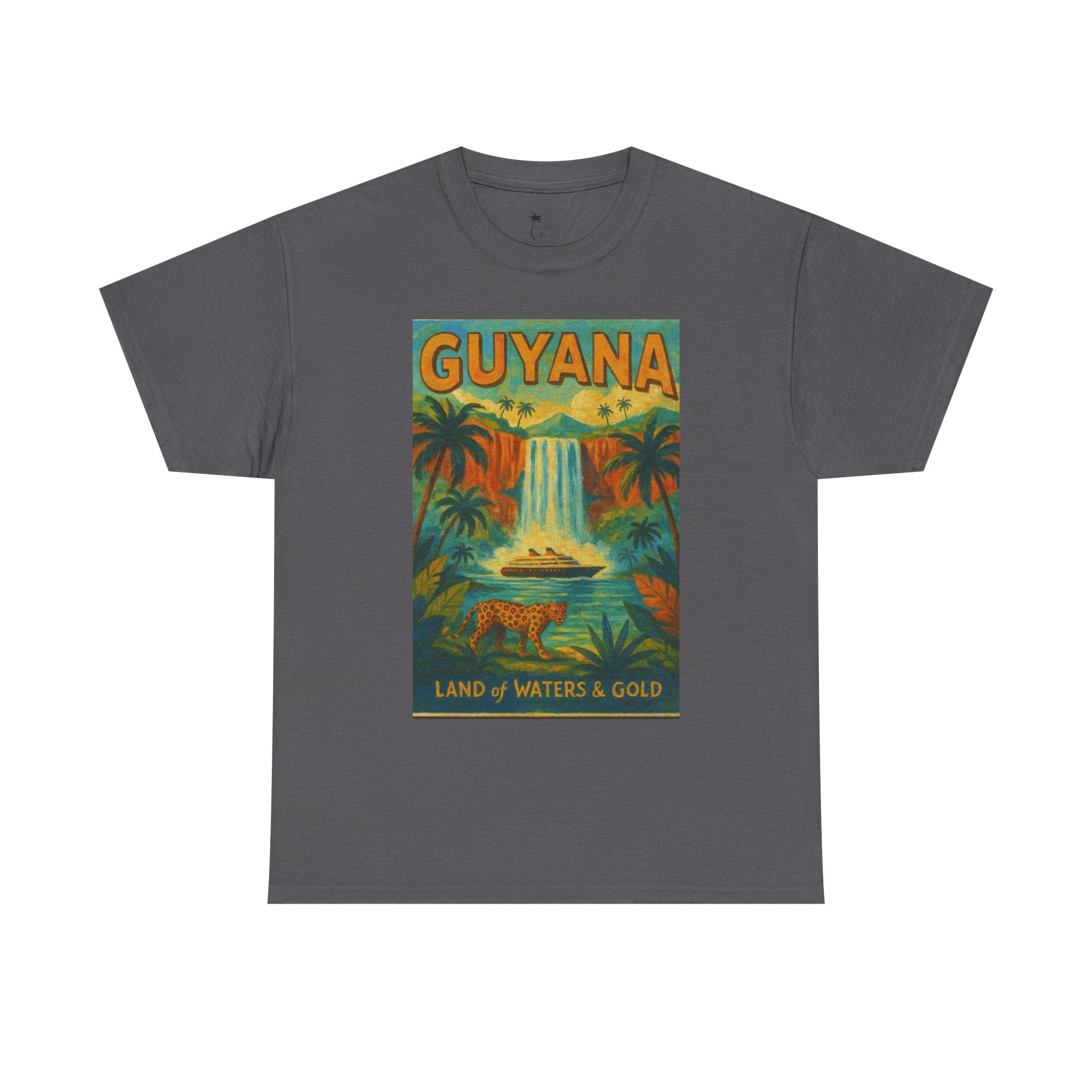Guyana - Kaieteur Falls Vintage Travel T-Shirt