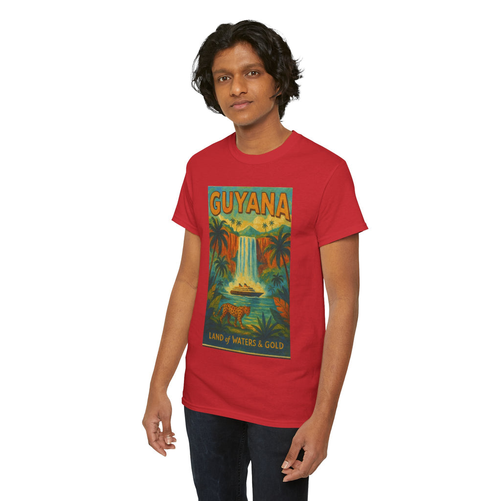 Guyana - Kaieteur Falls Vintage Travel T-Shirt