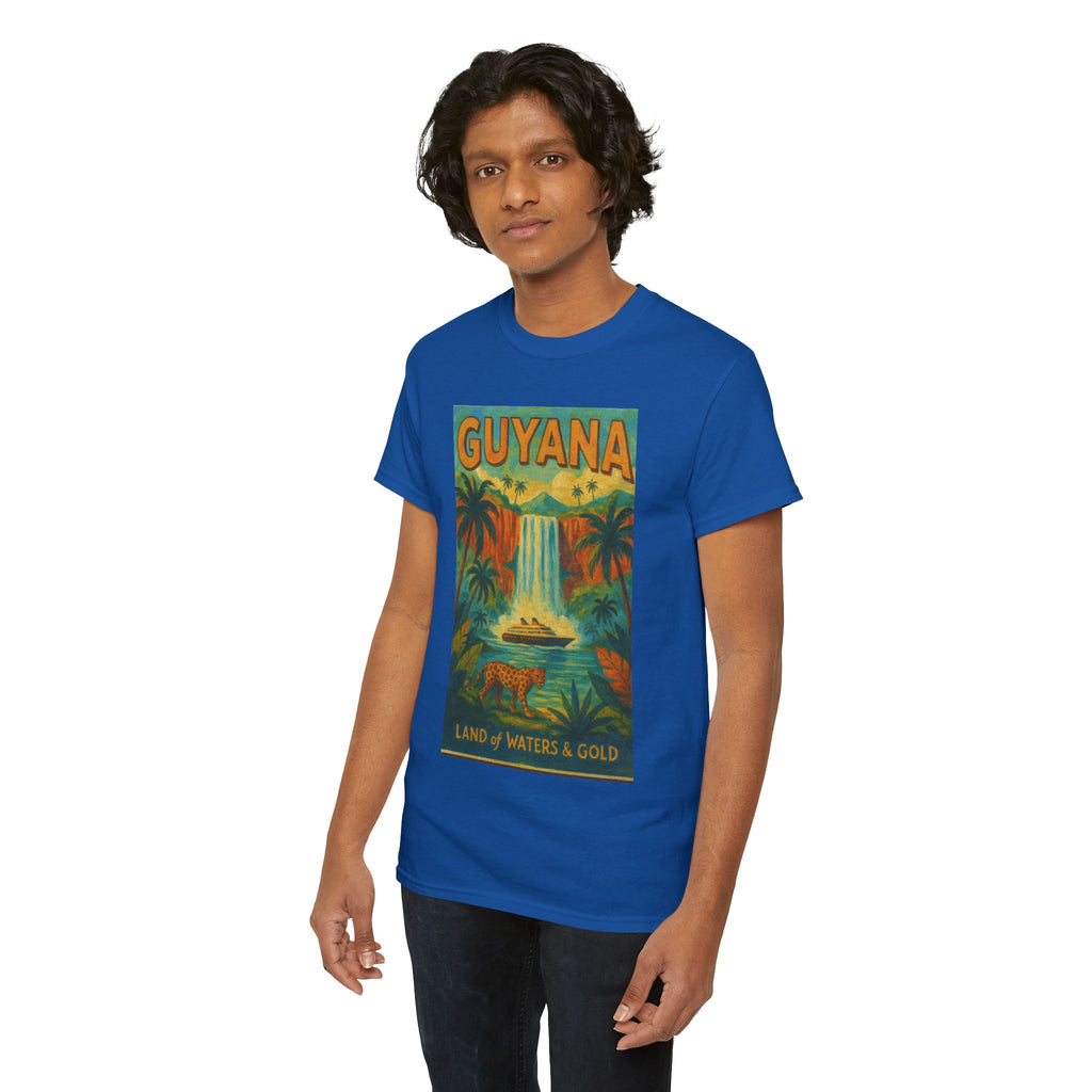Guyana - Kaieteur Falls Vintage Travel T-Shirt