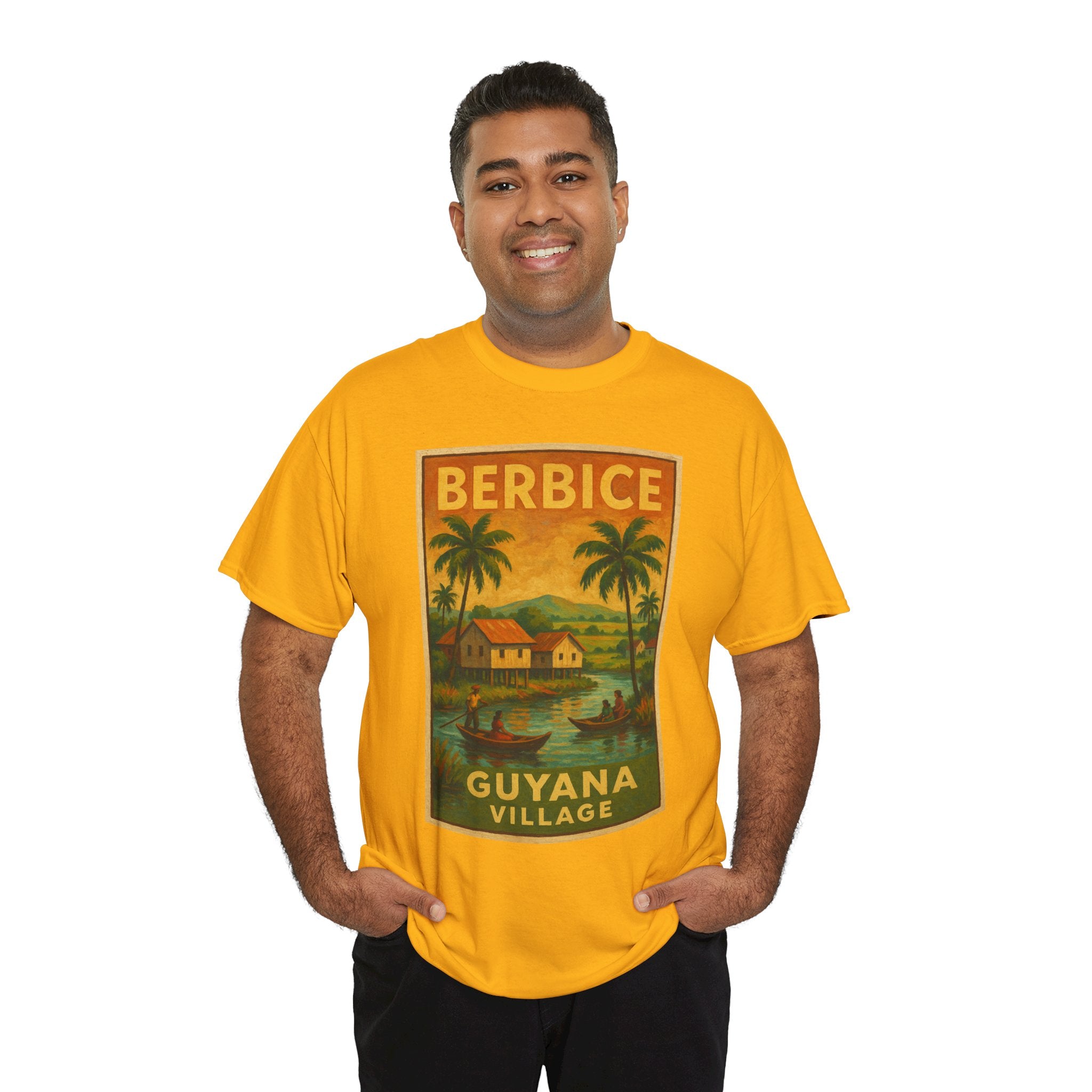Guyana - Berbice Vintage Poster T-Shirt