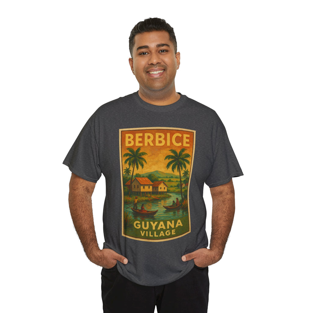 Guyana - Berbice Vintage Poster T-Shirt