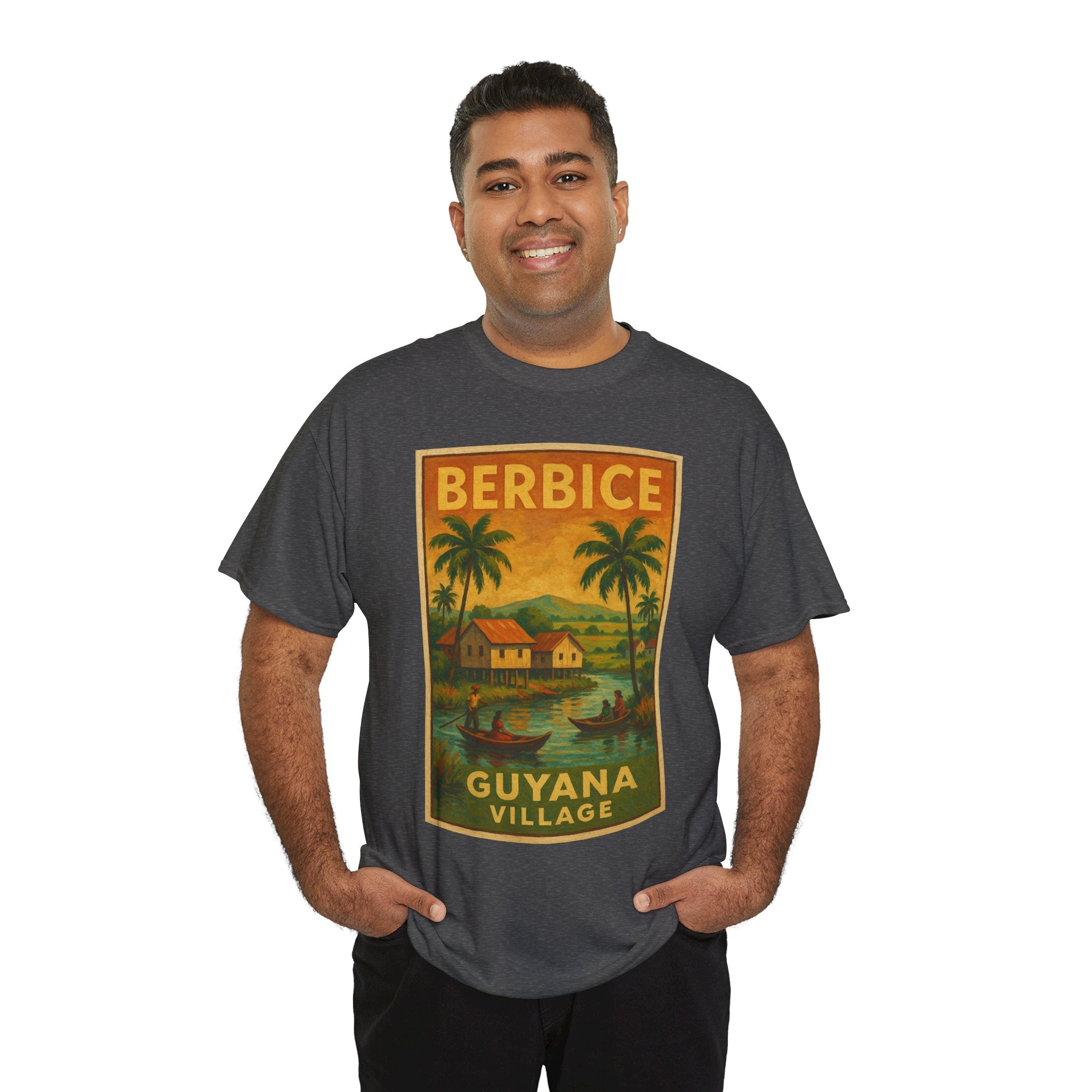 Guyana - Berbice Vintage Poster T-Shirt