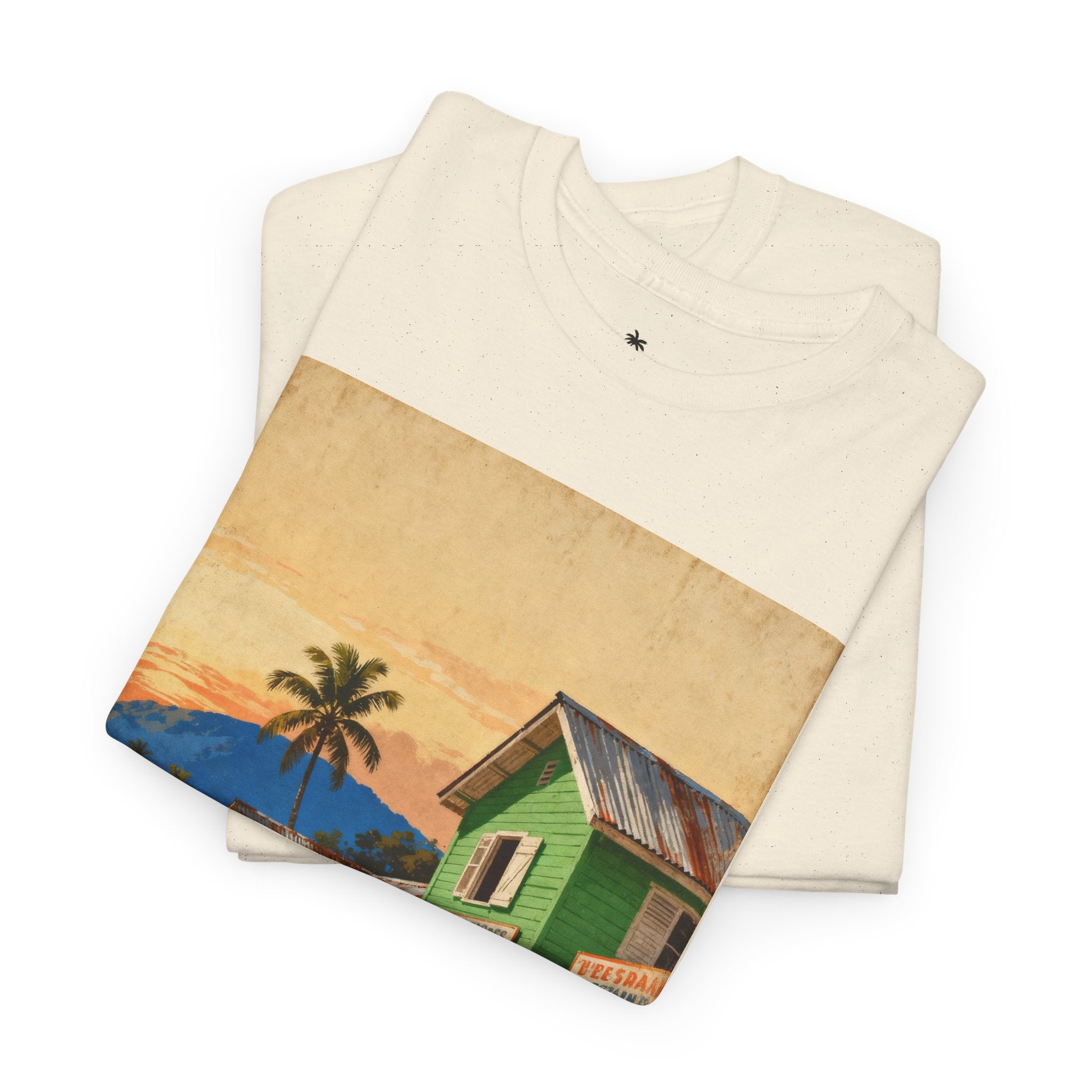 Jamaica Street Scene Vintage T‑Shirt