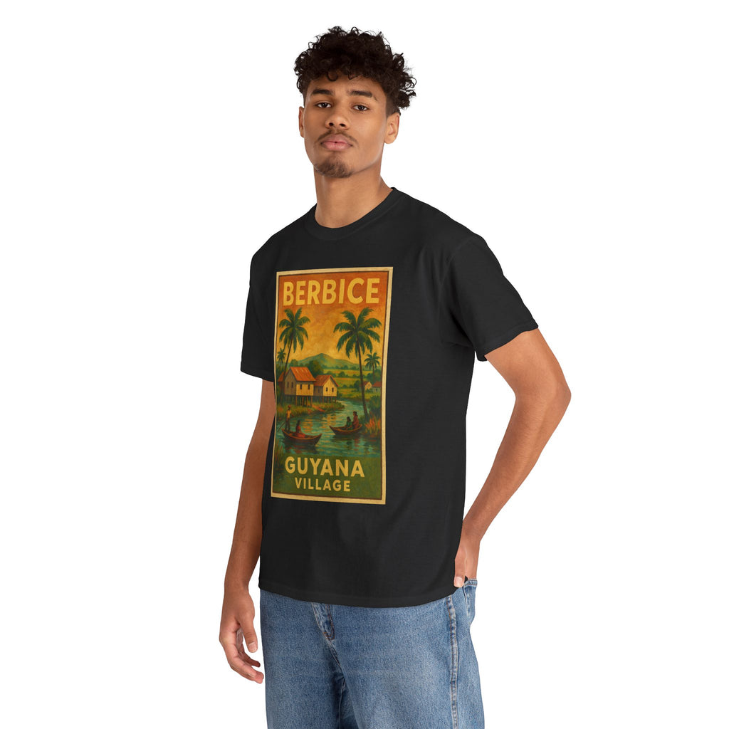 Guyana - Berbice Vintage Poster T-Shirt