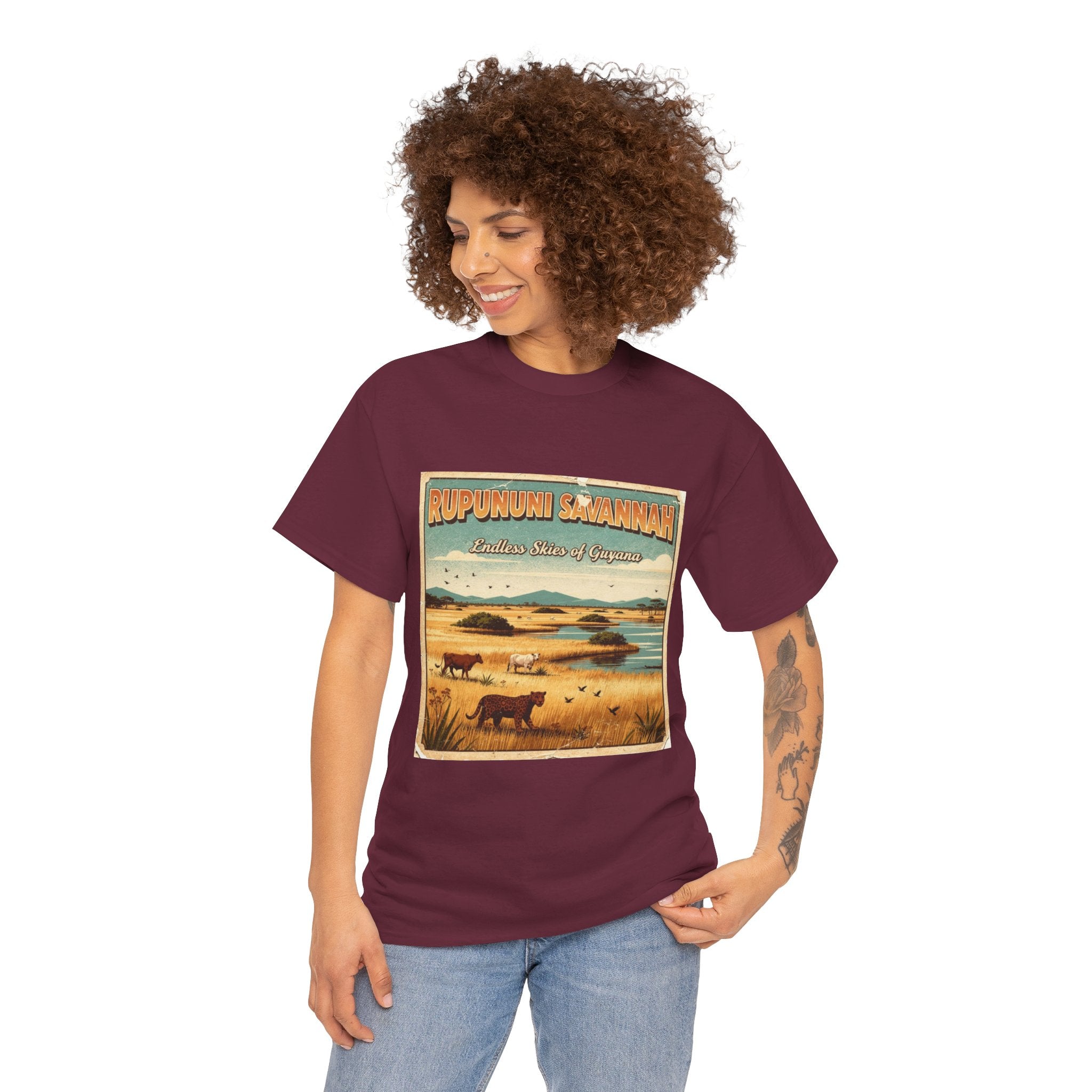 Guyana - Rupununi Savannah Wildlife Vintage Tee