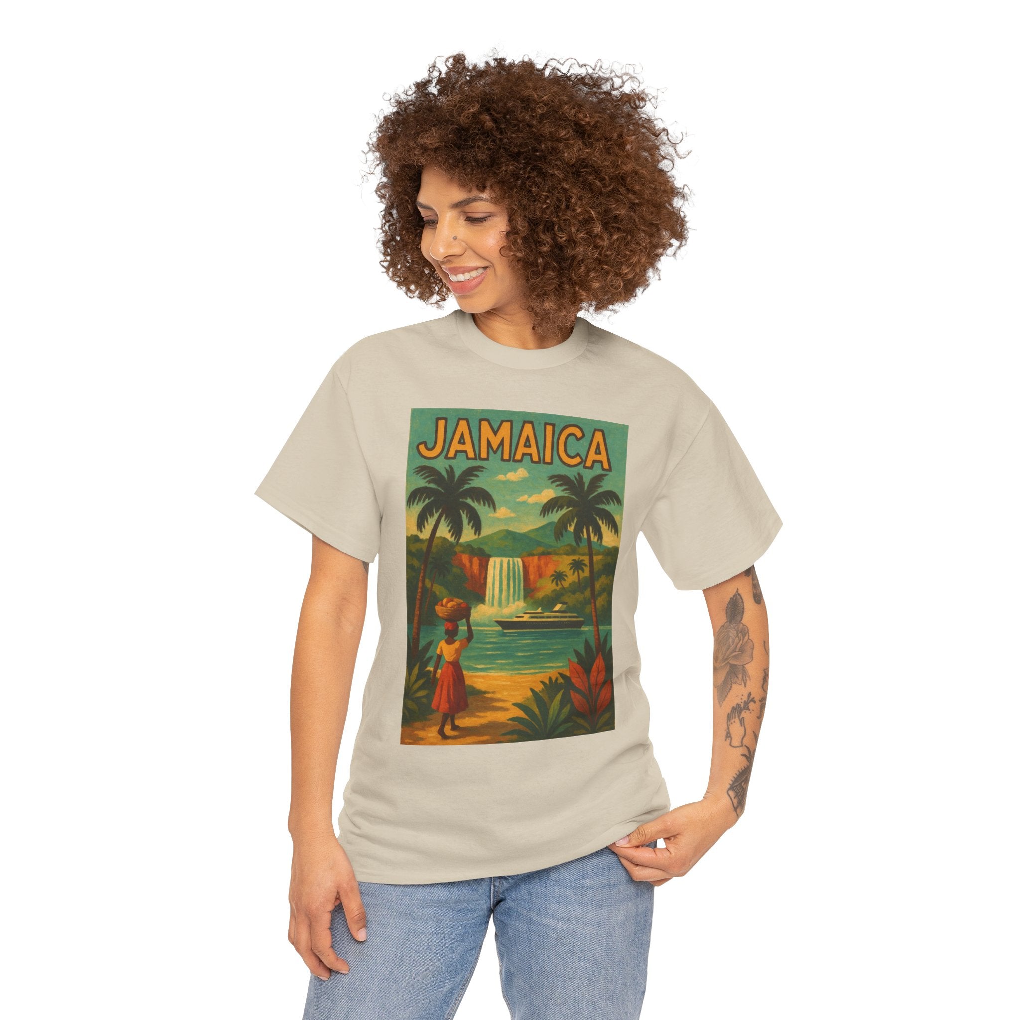 Jamaica - Waterfall Vintage T-Shirt