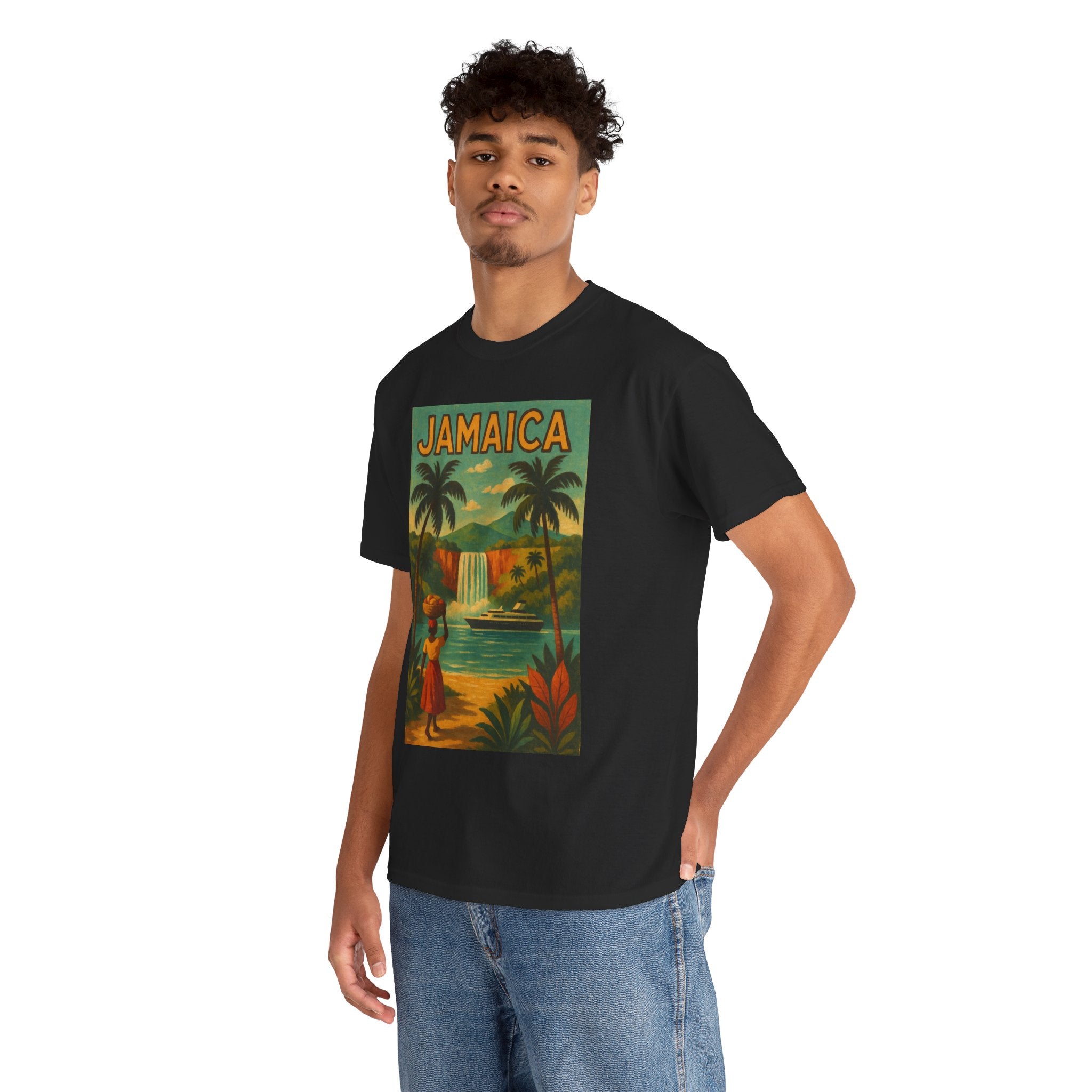 Jamaica - Waterfall Vintage T-Shirt