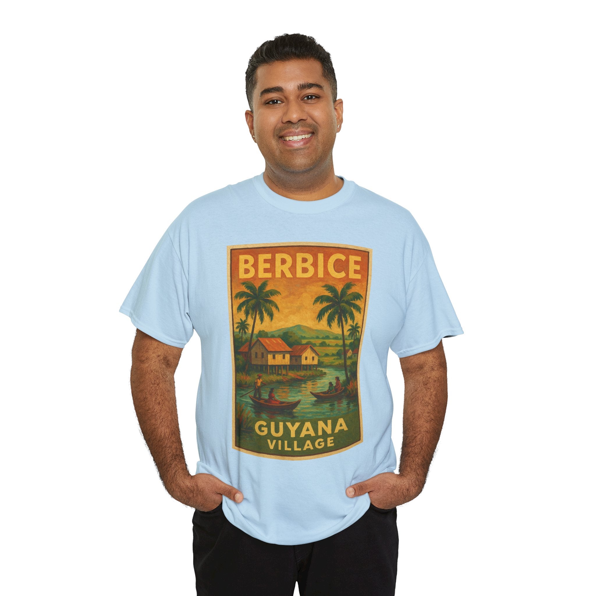 Guyana - Berbice Vintage Poster T-Shirt