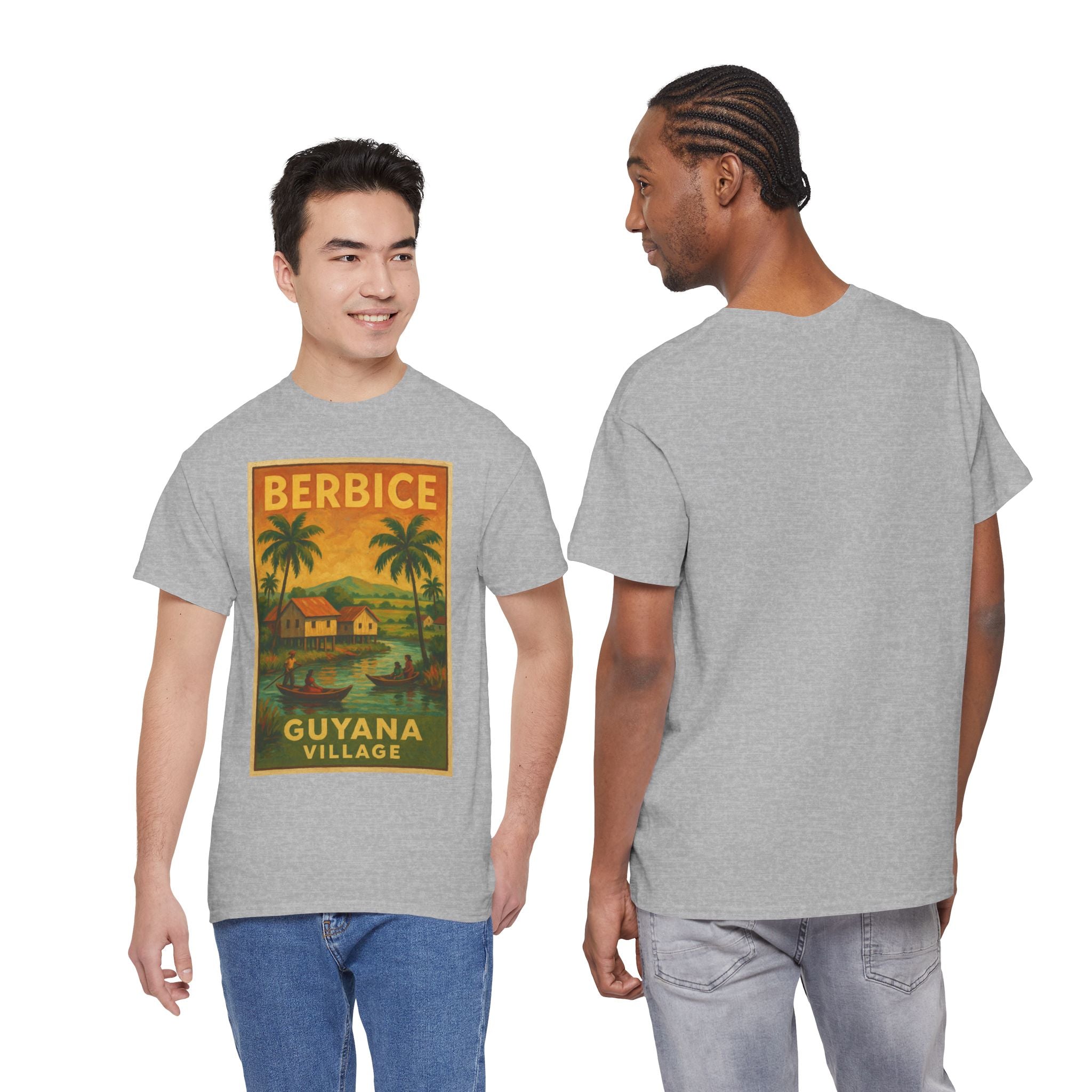 Guyana - Berbice Vintage Poster T-Shirt