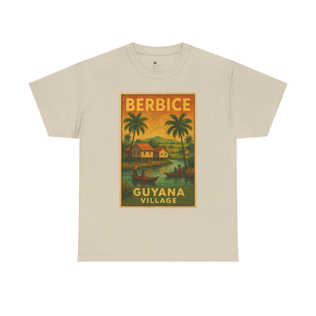 Guyana - Berbice Vintage Poster T-Shirt
