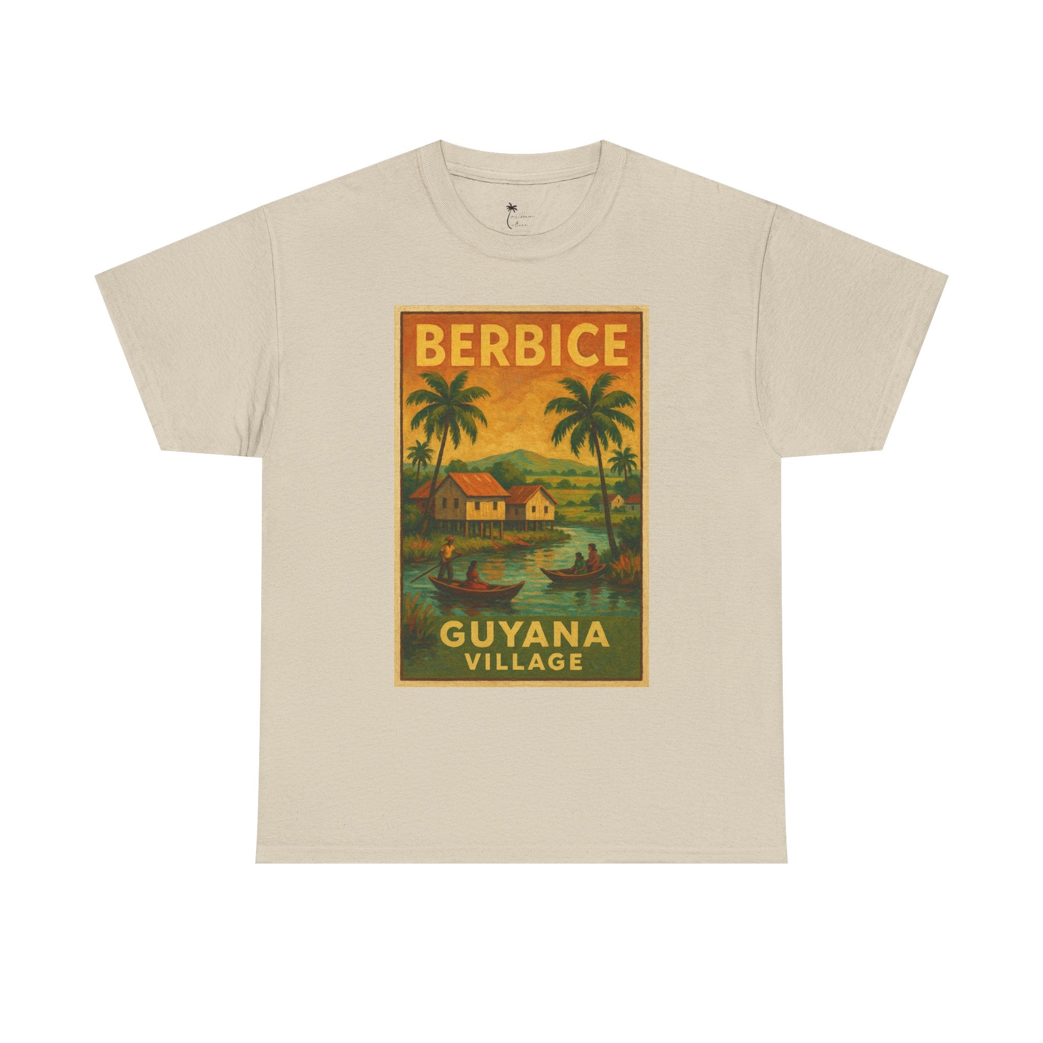 Guyana - Berbice Vintage Poster T-Shirt