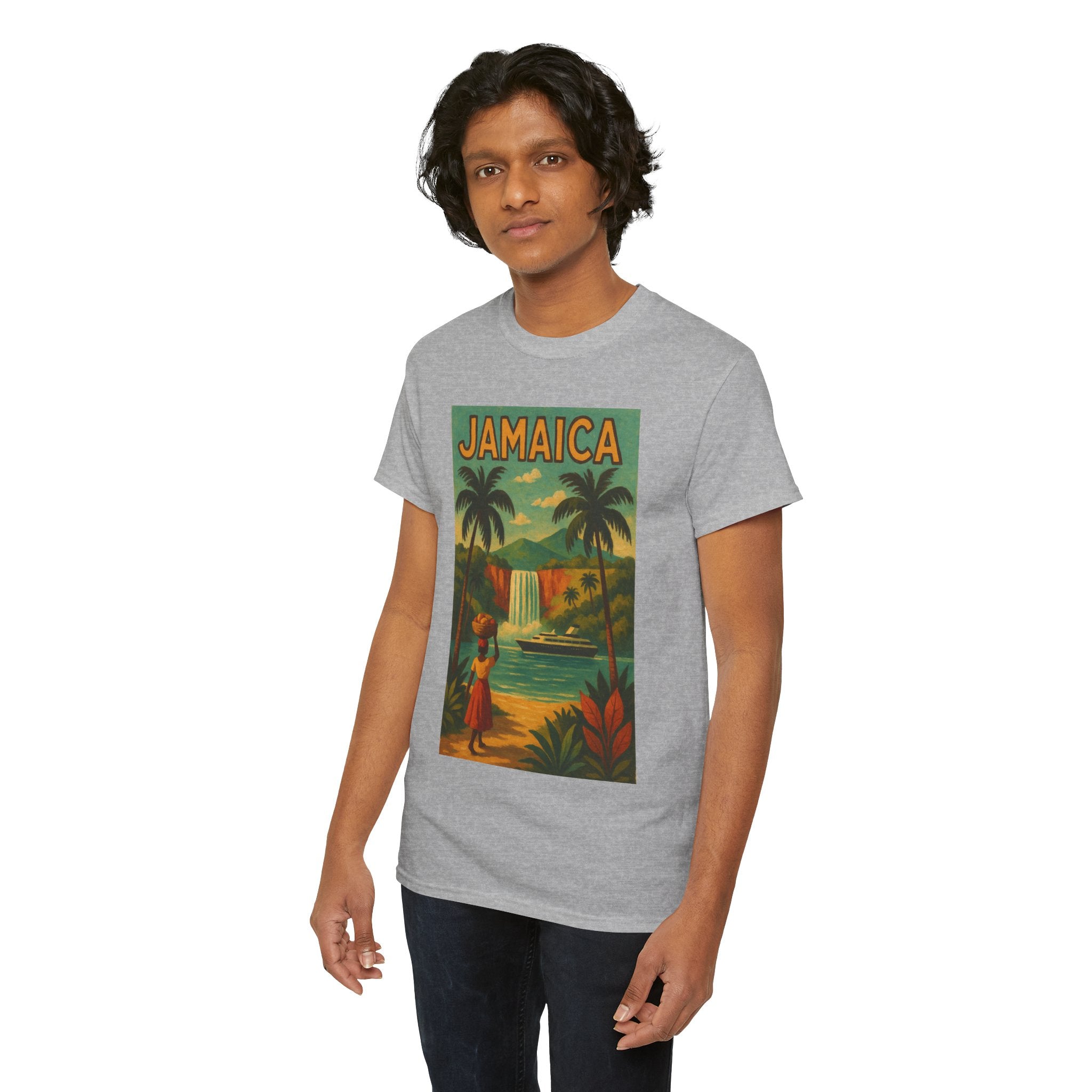 Jamaica - Waterfall Vintage T-Shirt