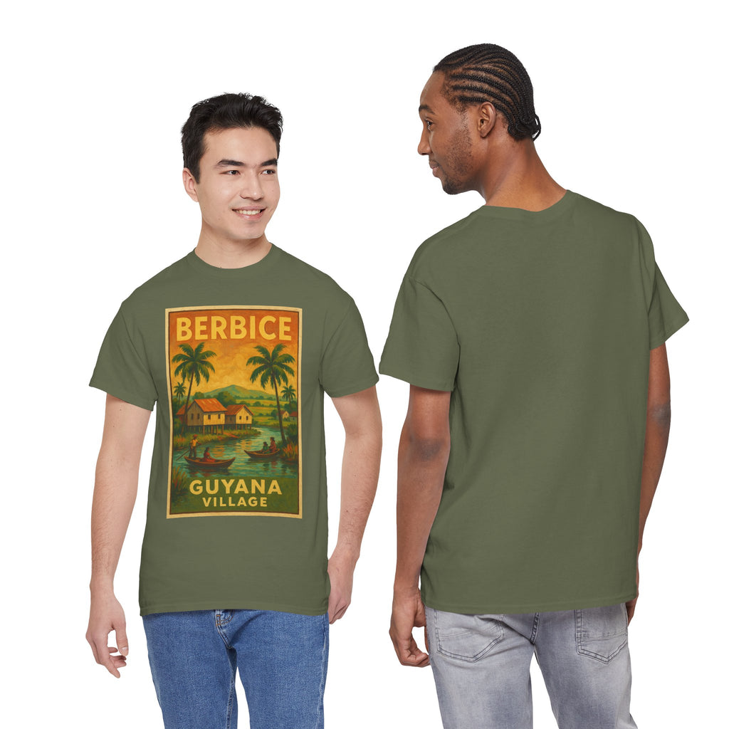Guyana - Berbice Vintage Poster T-Shirt