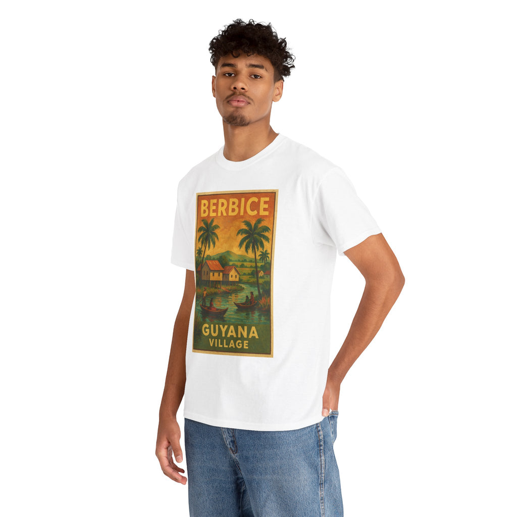 Guyana - Berbice Vintage Poster T-Shirt