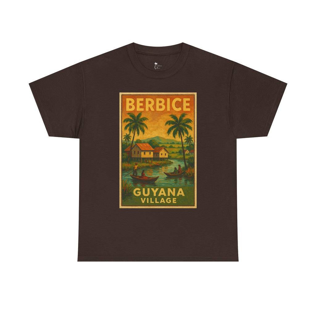 Guyana - Berbice Vintage Poster T-Shirt