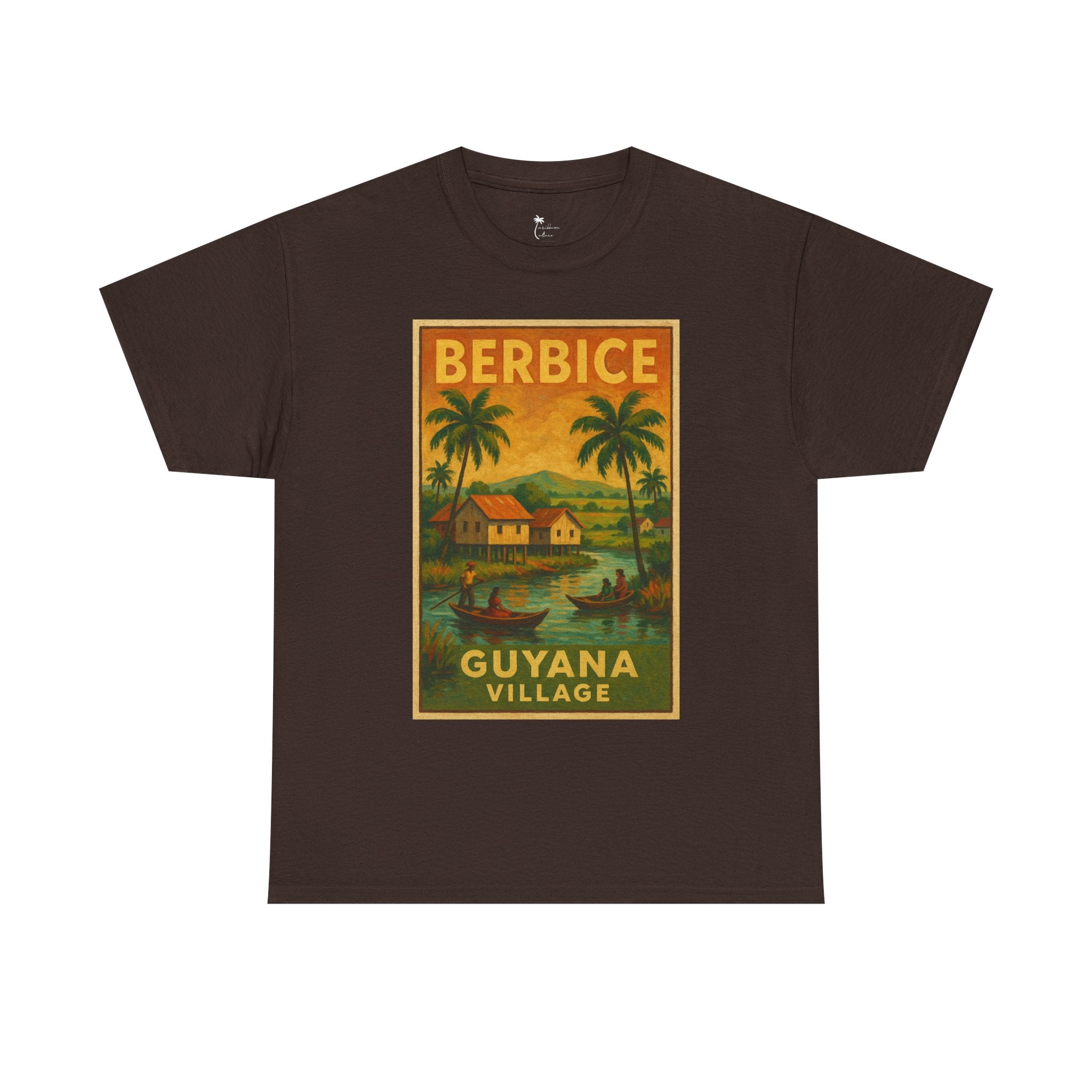 Guyana - Berbice Vintage Poster T-Shirt