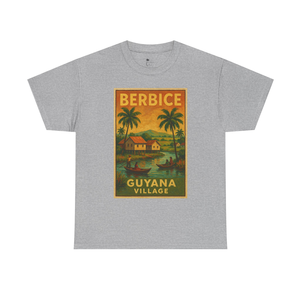Guyana - Berbice Vintage Poster T-Shirt