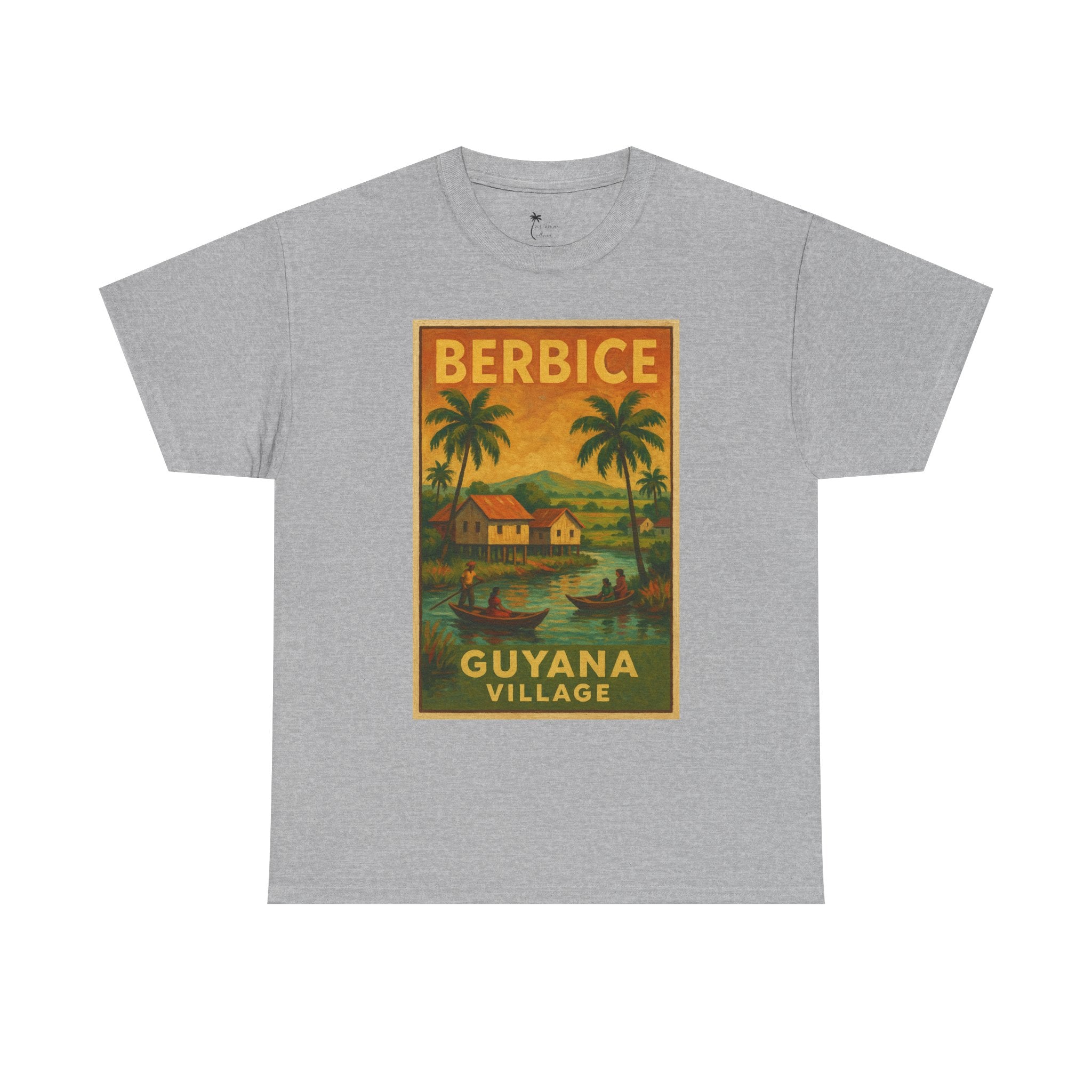 Guyana - Berbice Vintage Poster T-Shirt