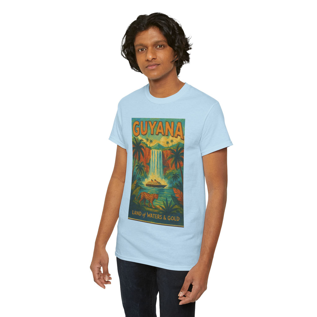 Guyana - Kaieteur Falls Vintage Travel T-Shirt