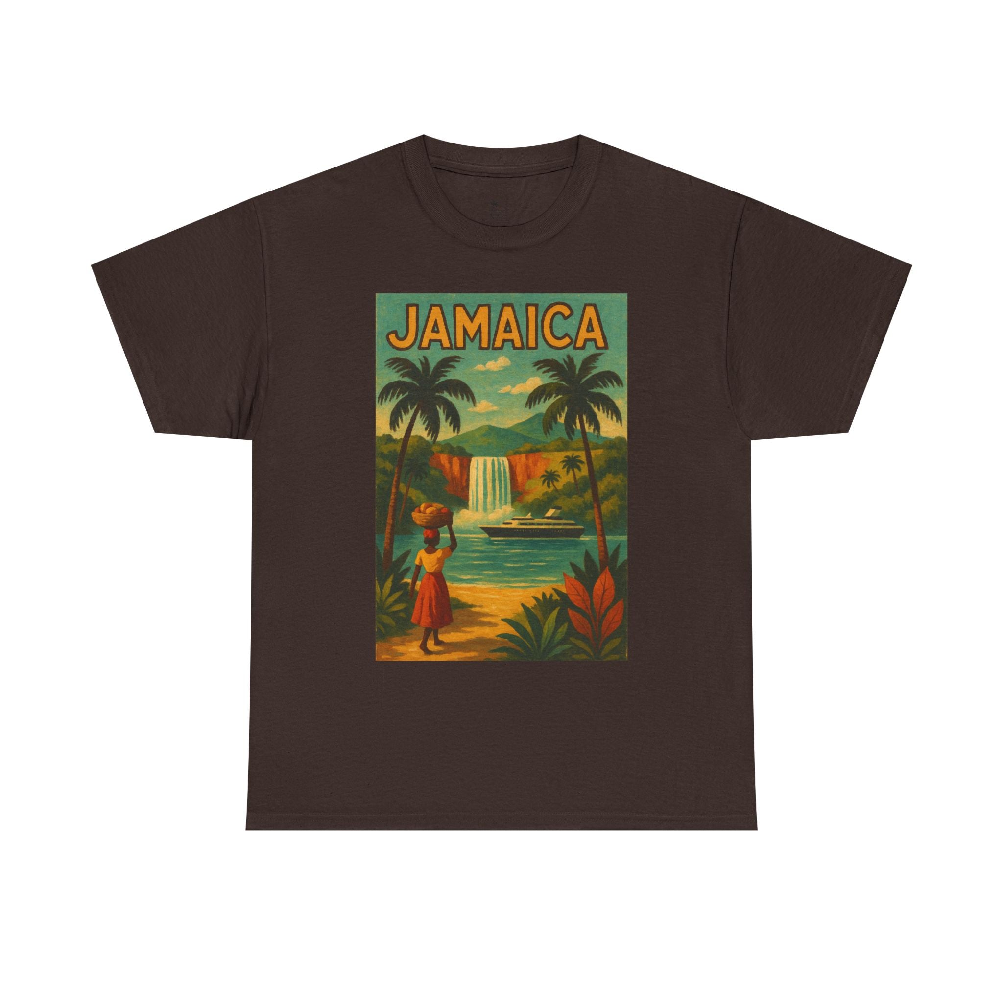 Jamaica - Waterfall Vintage T-Shirt
