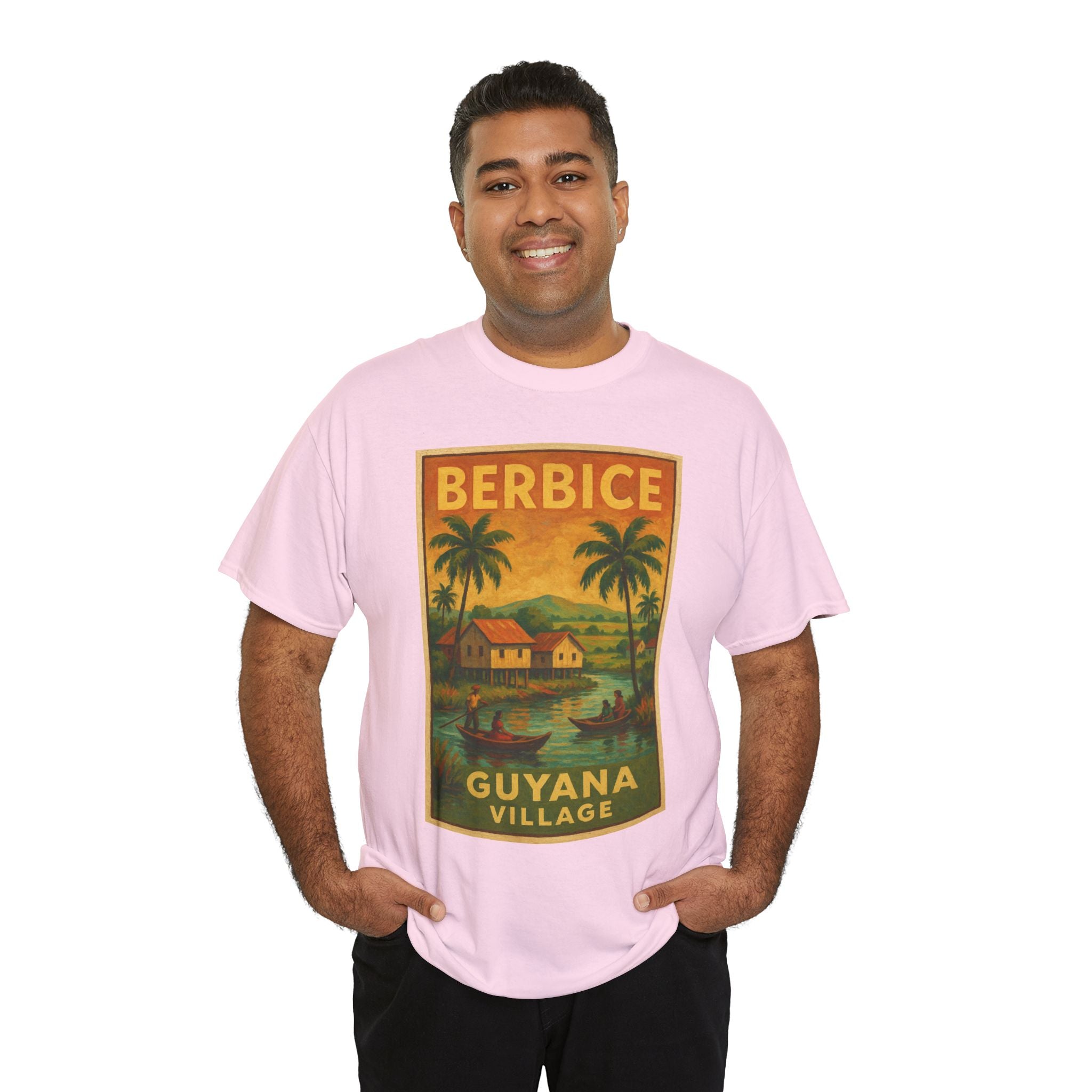Guyana - Berbice Vintage Poster T-Shirt