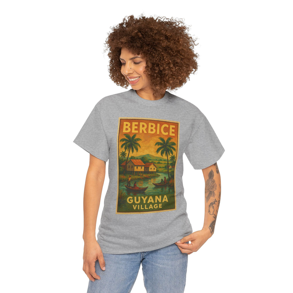 Guyana - Berbice Vintage Poster T-Shirt