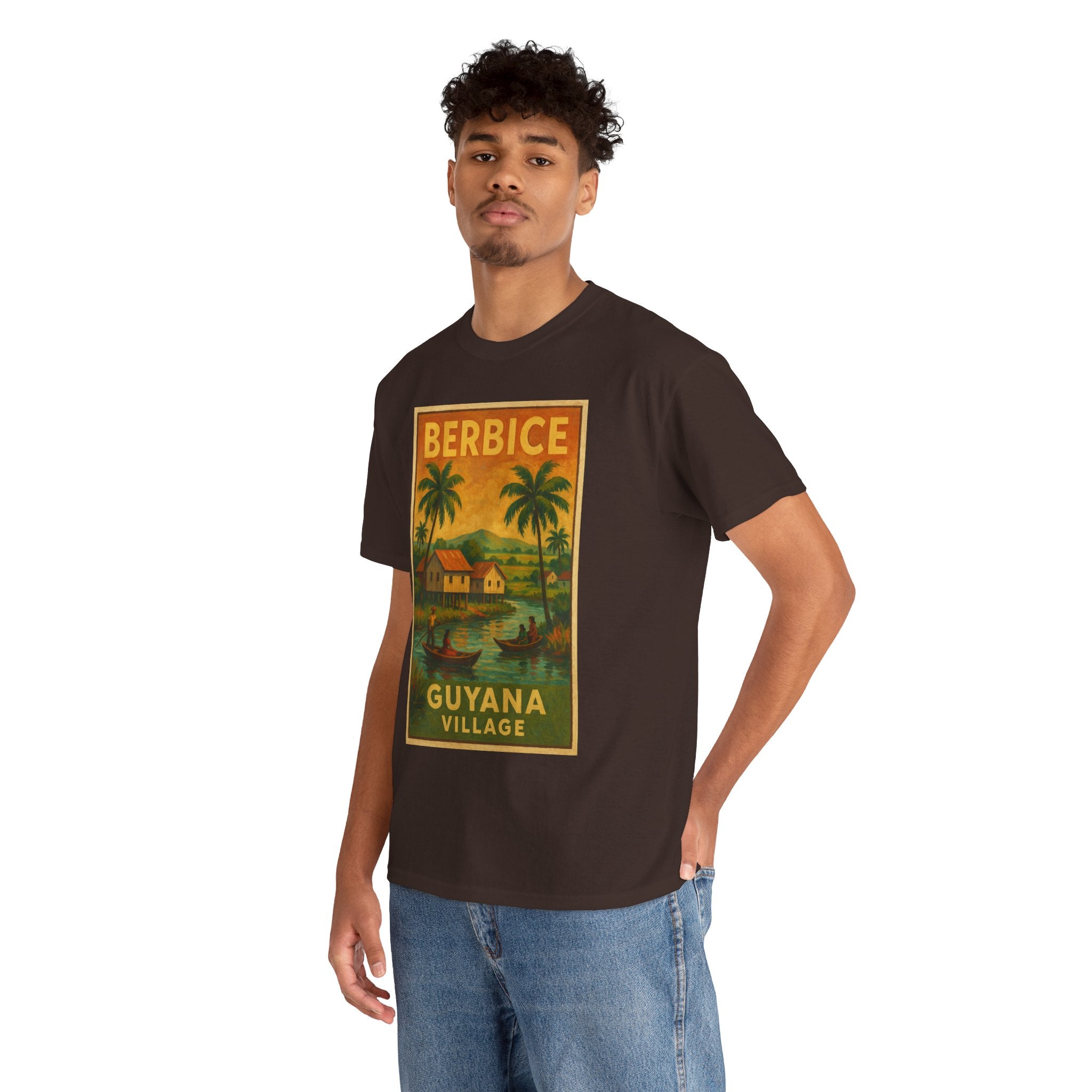 Guyana - Berbice Vintage Poster T-Shirt