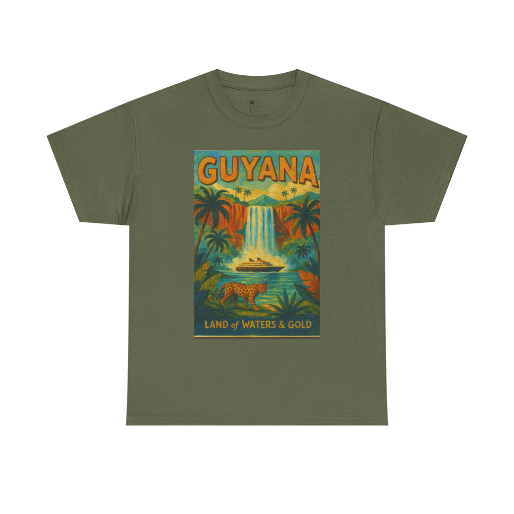Guyana - Kaieteur Falls Vintage Travel T-Shirt