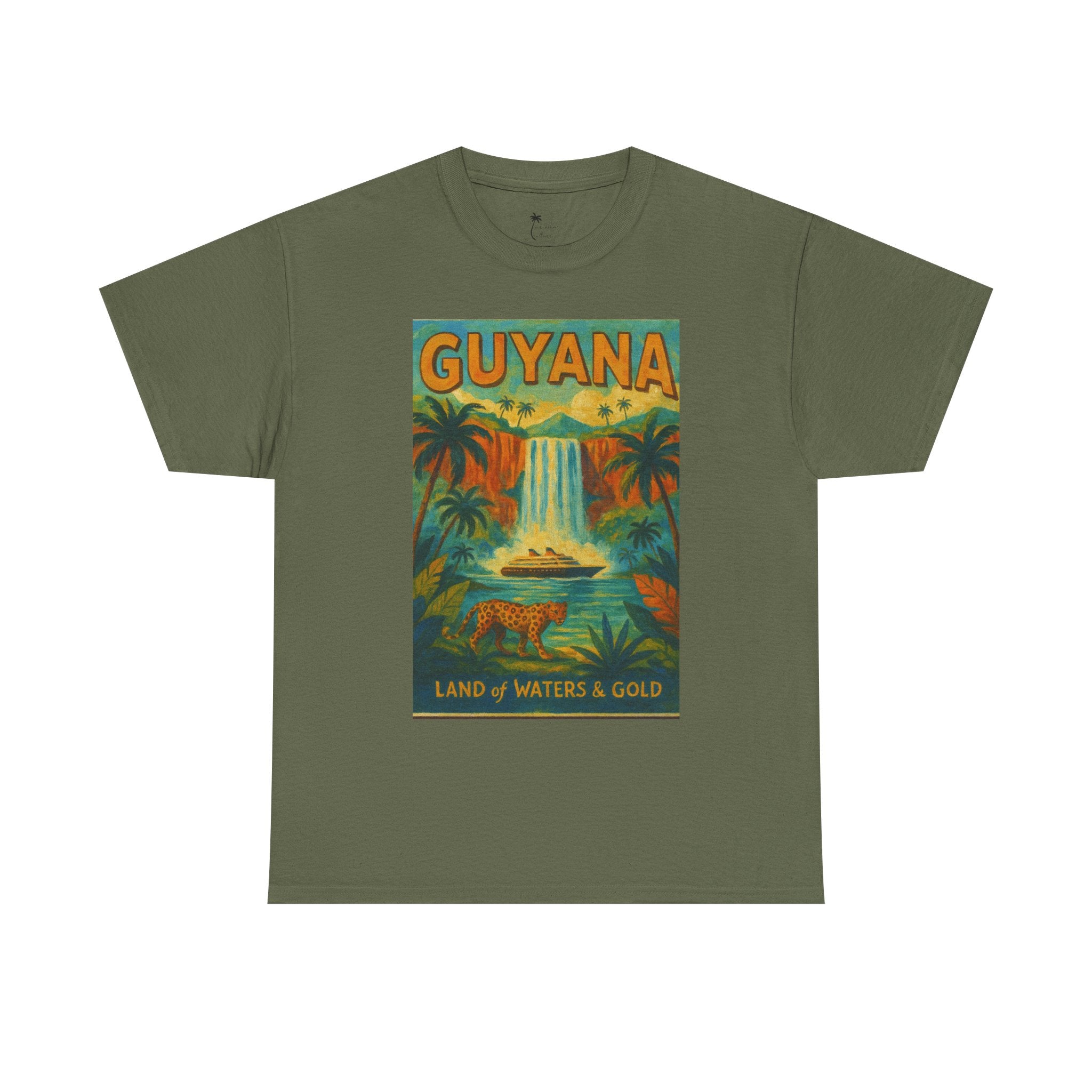 Guyana - Kaieteur Falls Vintage Travel T-Shirt