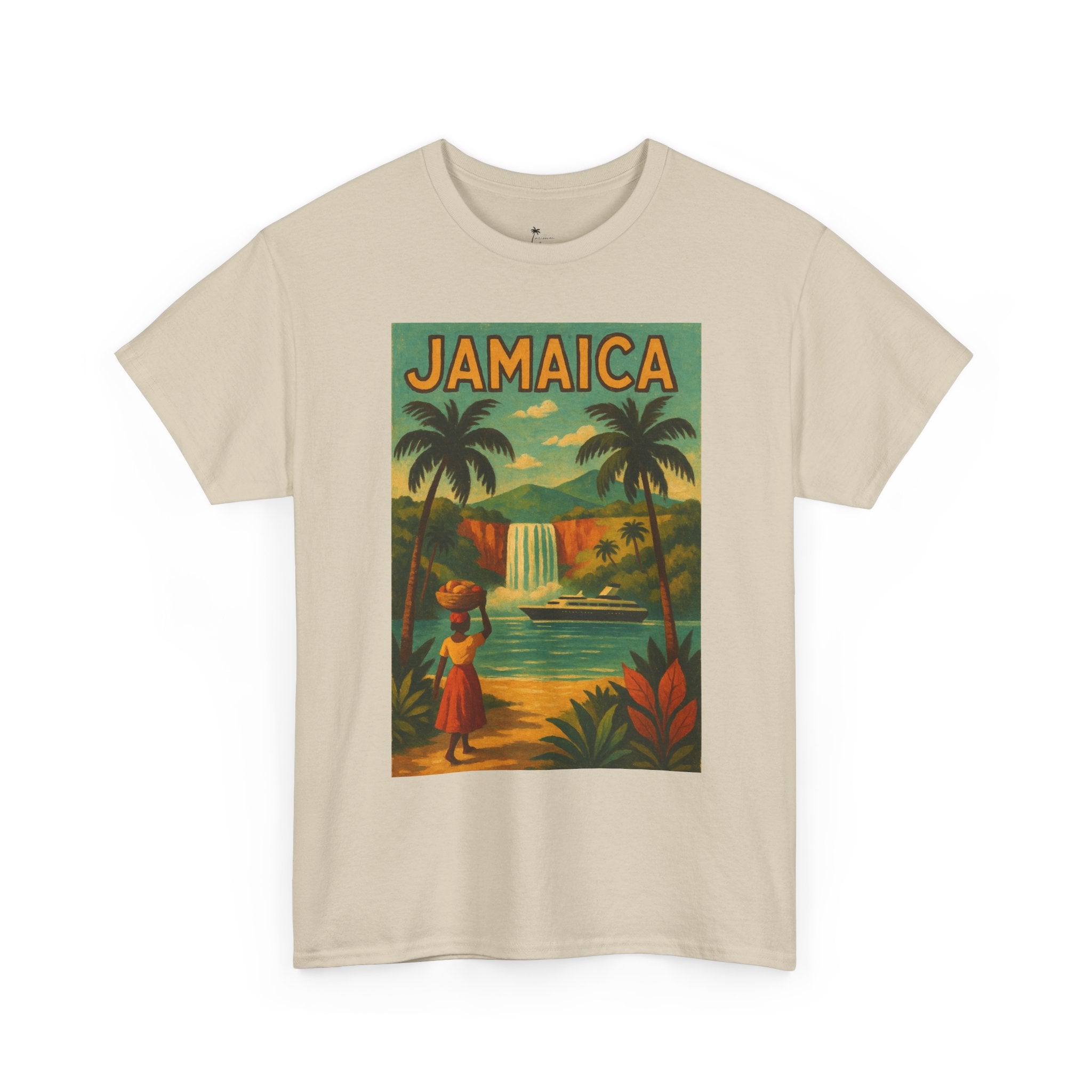 Jamaica - Waterfall Vintage T-Shirt