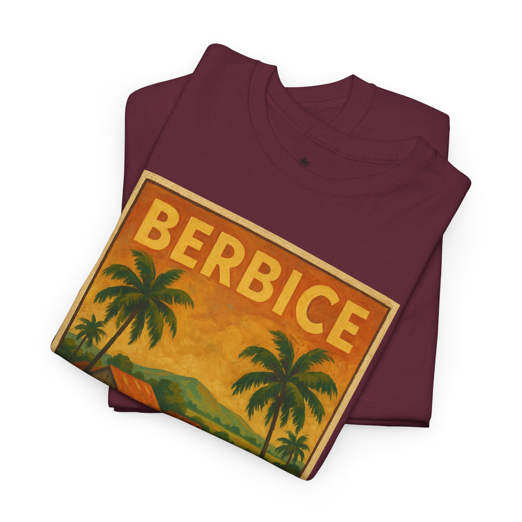 Guyana - Berbice Vintage Poster T-Shirt
