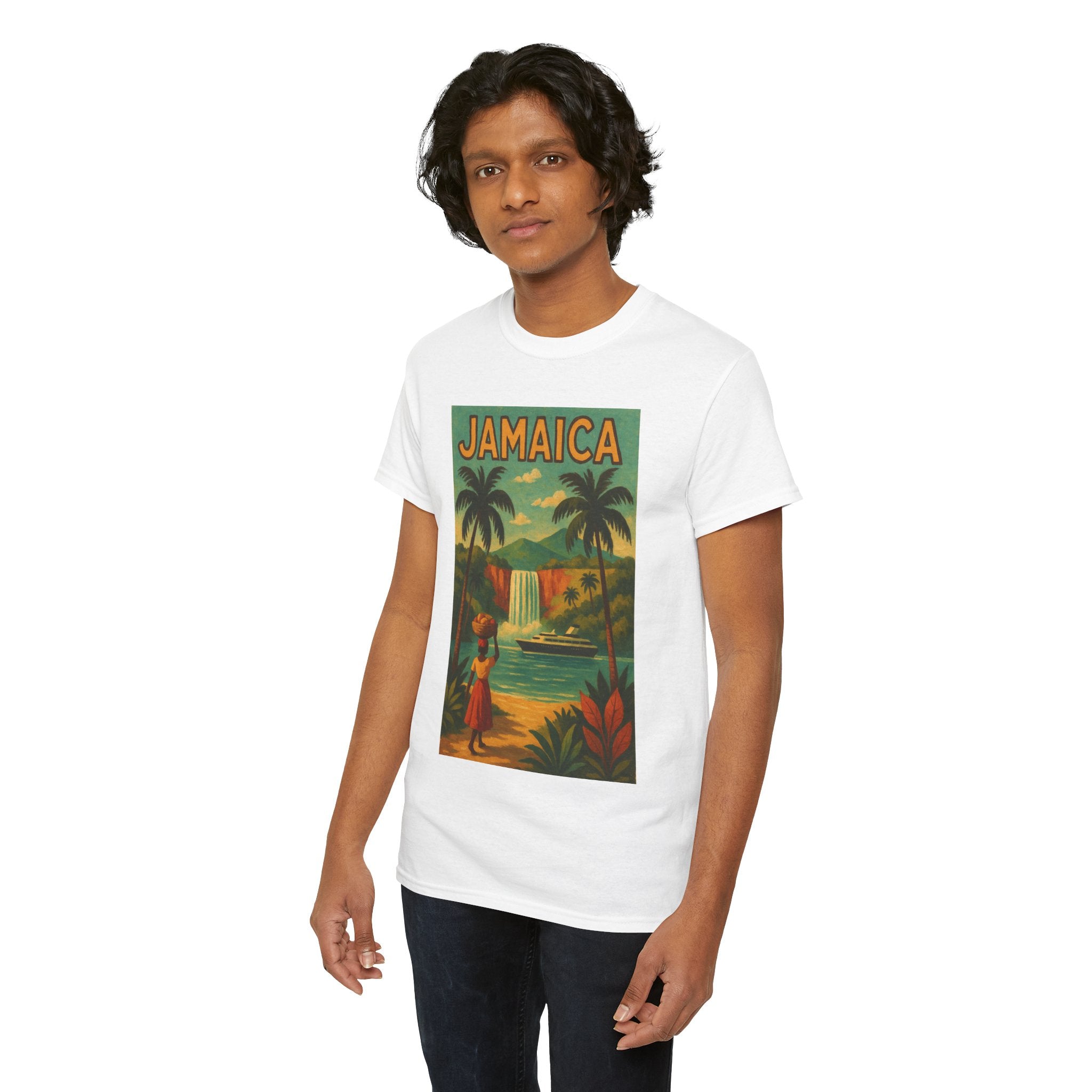 Jamaica - Waterfall Vintage T-Shirt