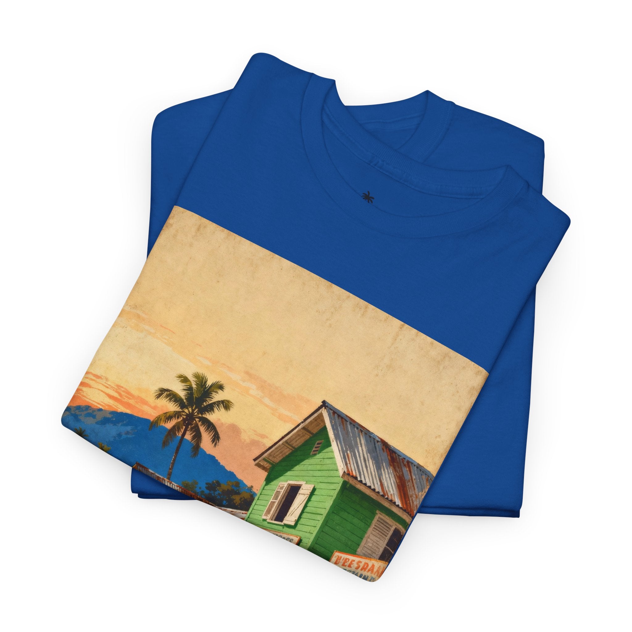 Jamaica Street Scene Vintage T‑Shirt