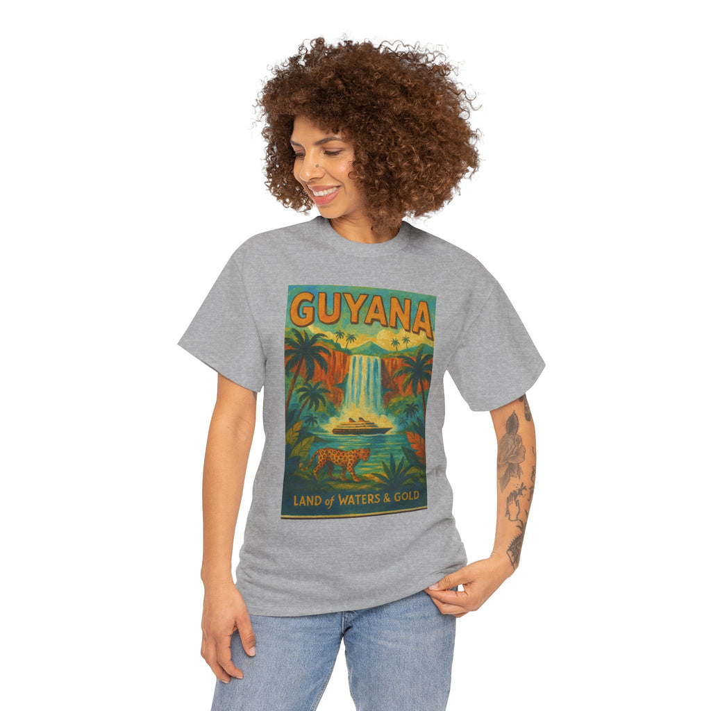 Guyana - Kaieteur Falls Vintage Travel T-Shirt